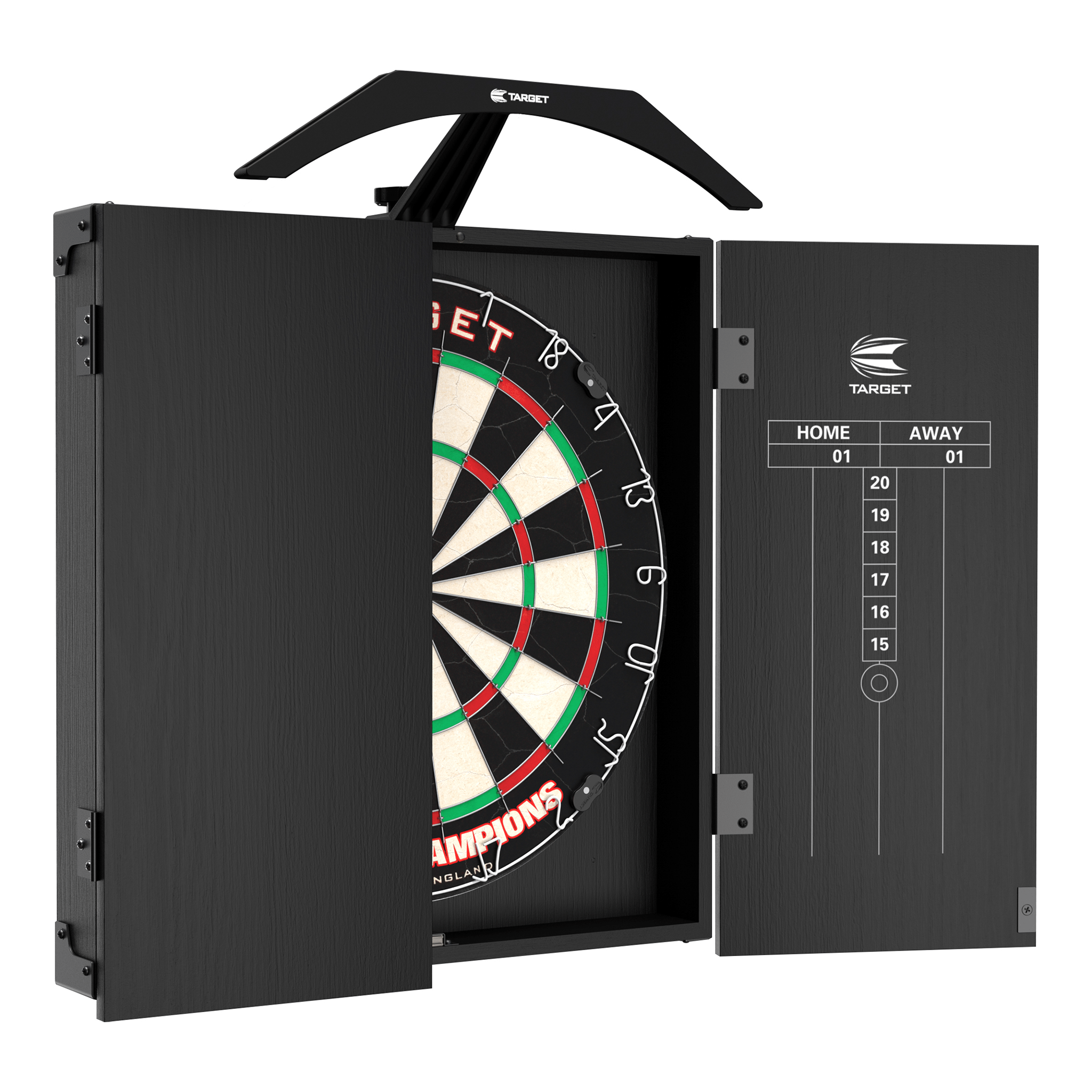 Target Arc Dartboard Cabinet Set Boards