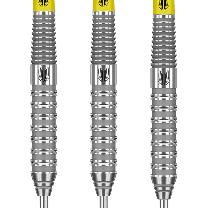 Target Bolide Swiss 02 Swiss Point Steel Tip Darts - 90% Tungsten - 21 Grams Darts
