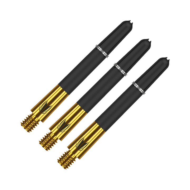 Target Carbon-Ti - Titanium / Carbon Dart Shafts Intermediate (43mm) / Gold Shafts