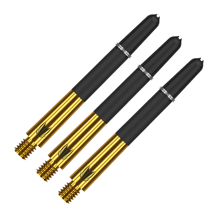 Target Carbon-Ti - Titanium / Carbon Dart Shafts Medium (48.1mm) / Gold Shafts