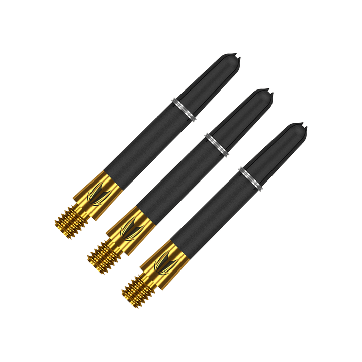 Target Carbon-Ti - Titanium / Carbon Dart Shafts Short (38mm) / Gold Shafts