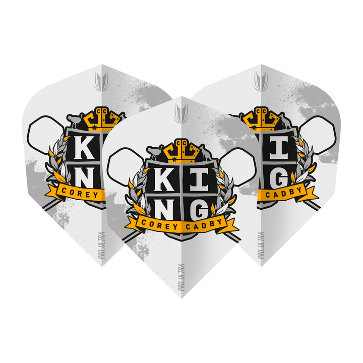 Target Corey Cadby Pro Ultra No. 6 Dart Flights White Flights