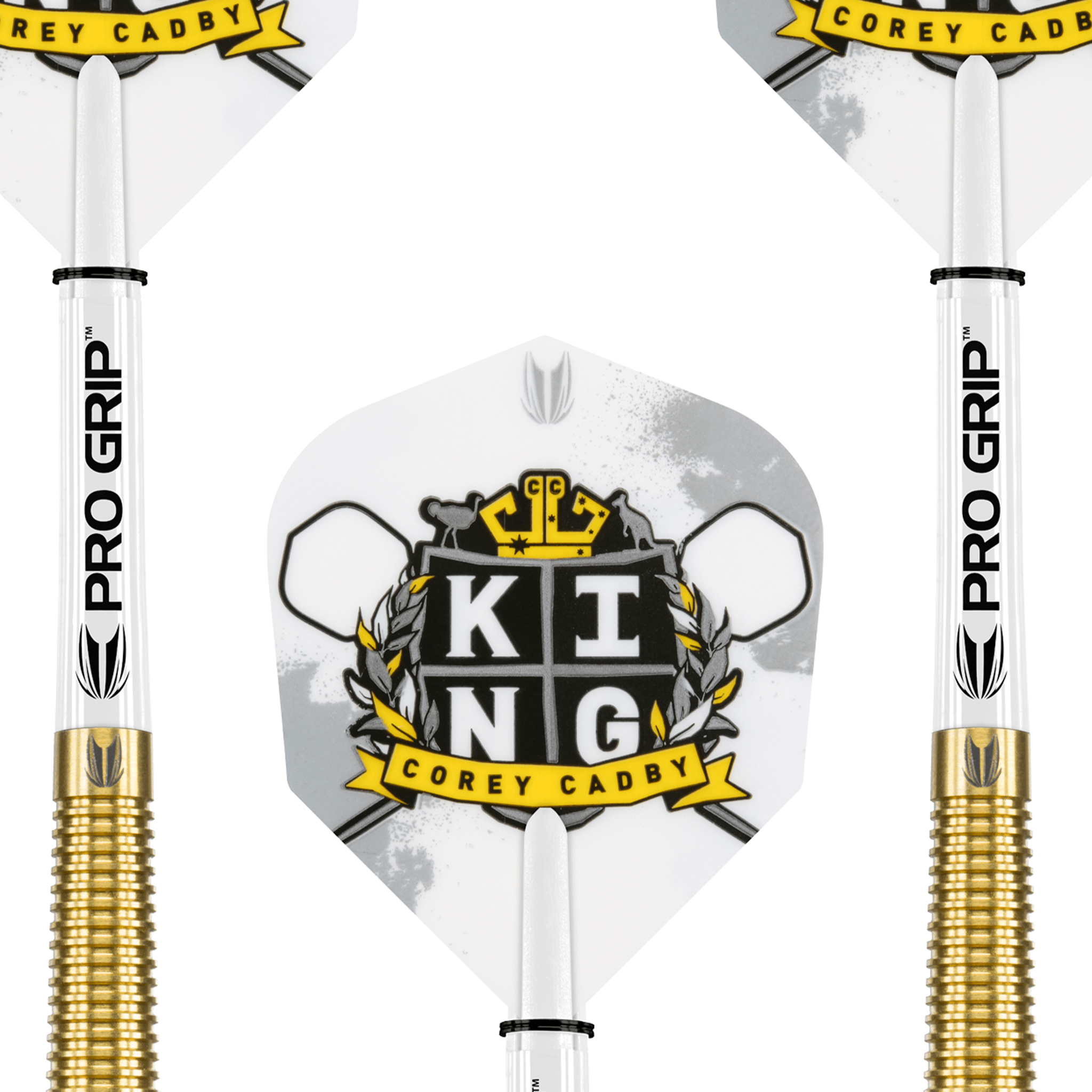 Target Corey King Cadby Steel Tip Darts - 90% Tungsten - 21 Grams Darts