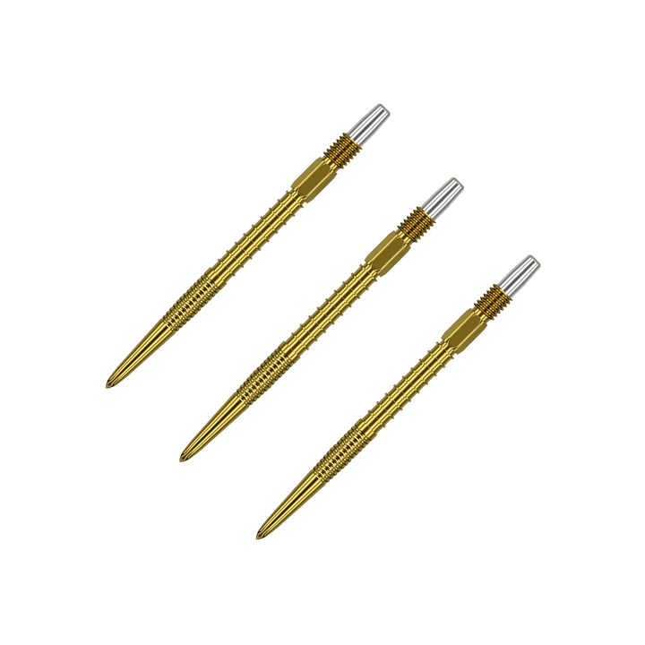 Target Silver Firepoint Swiss (26mm) Dart Points 26mm / Gold Accessories