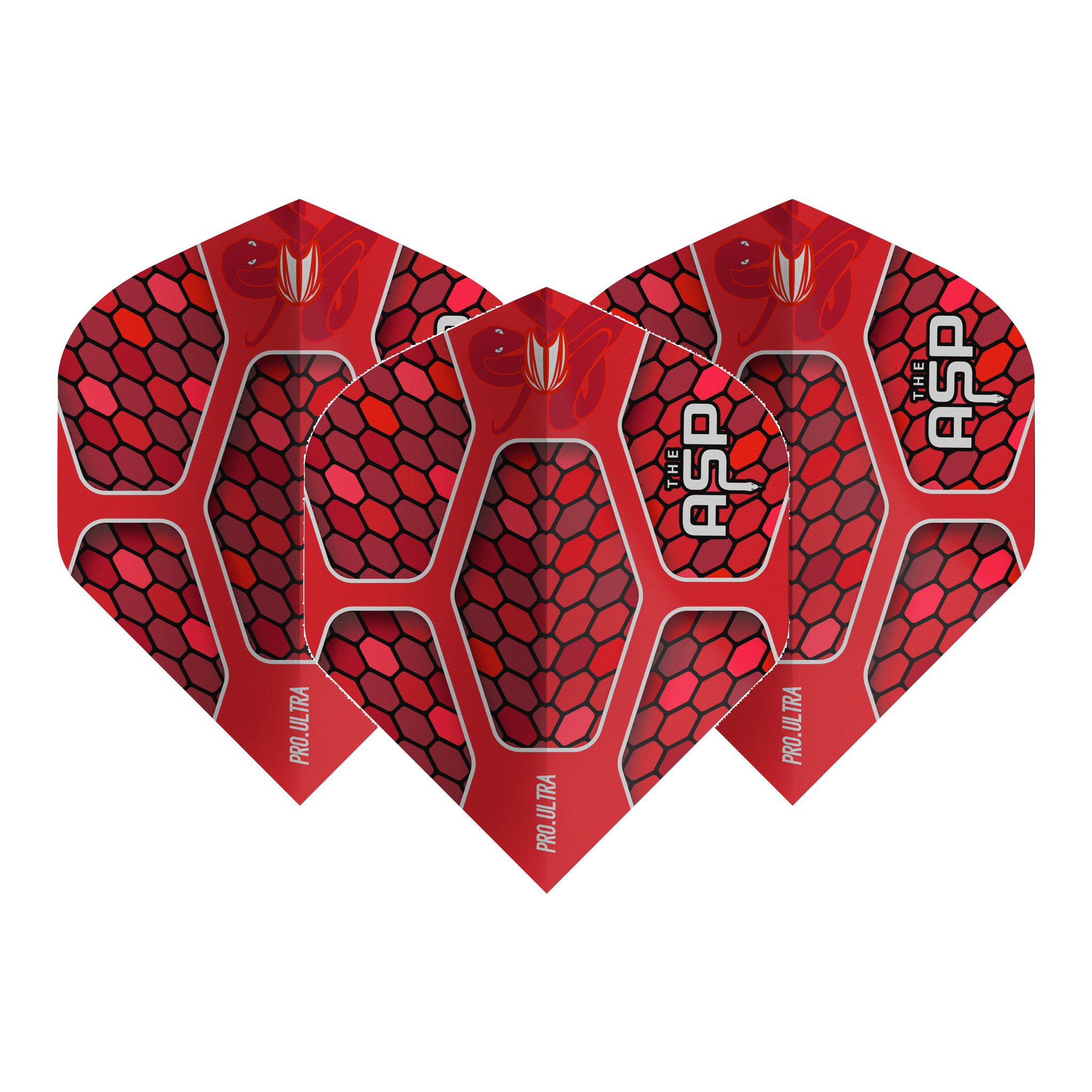 Target Nathan Aspinall Pro Ultra Red No. 6 Dart Flights Red Flights