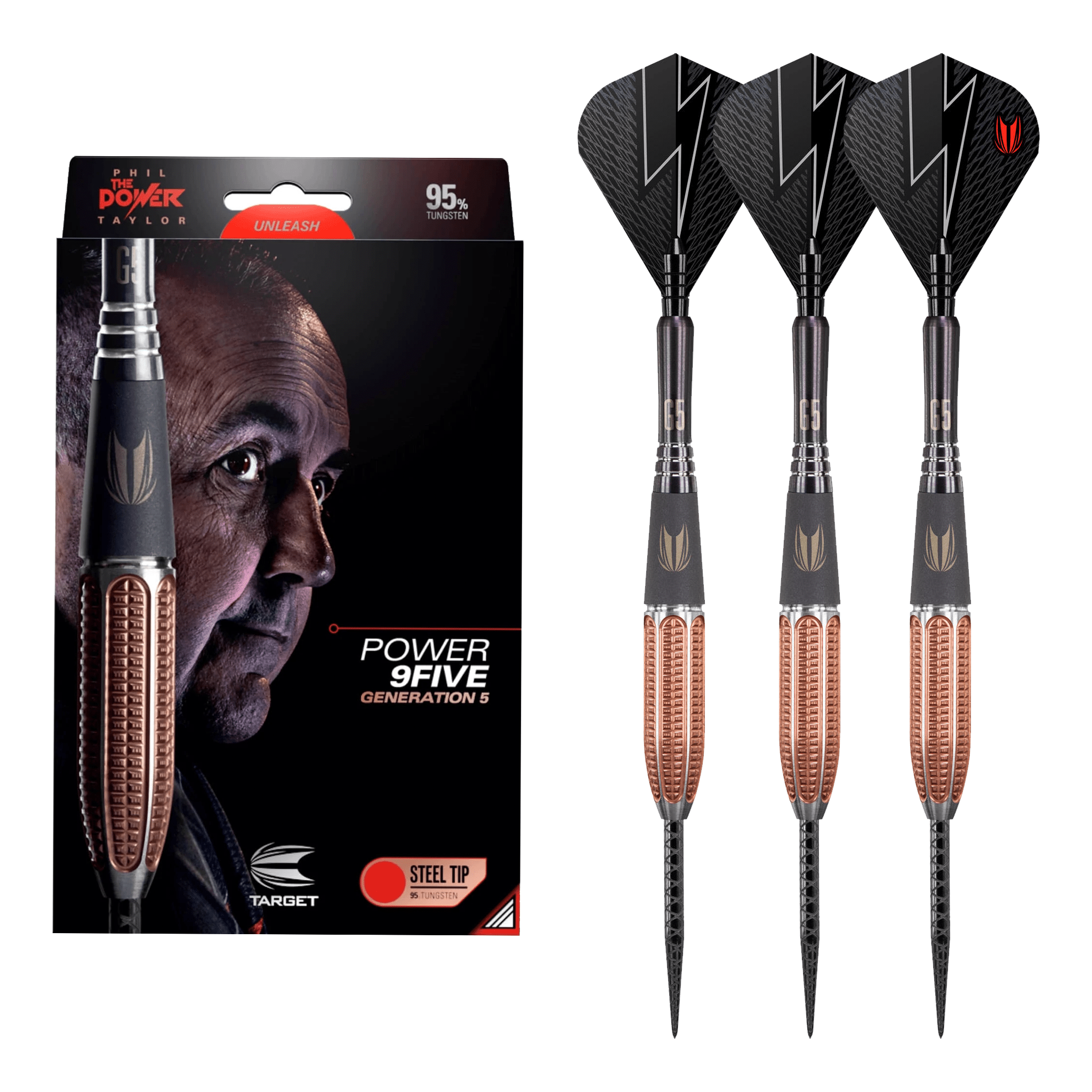 Buy Target Phil Taylor Power 9Five Gen 5 Darts from Darts Online