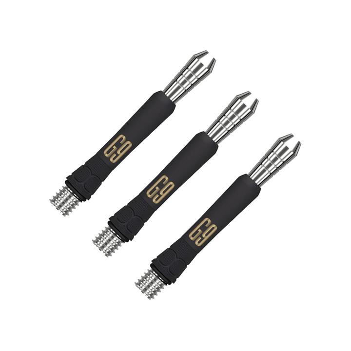 Target Phil Taylor Power Gen 9 - Titanium Dart Shafts Short (34.8mm) / Black Shafts
