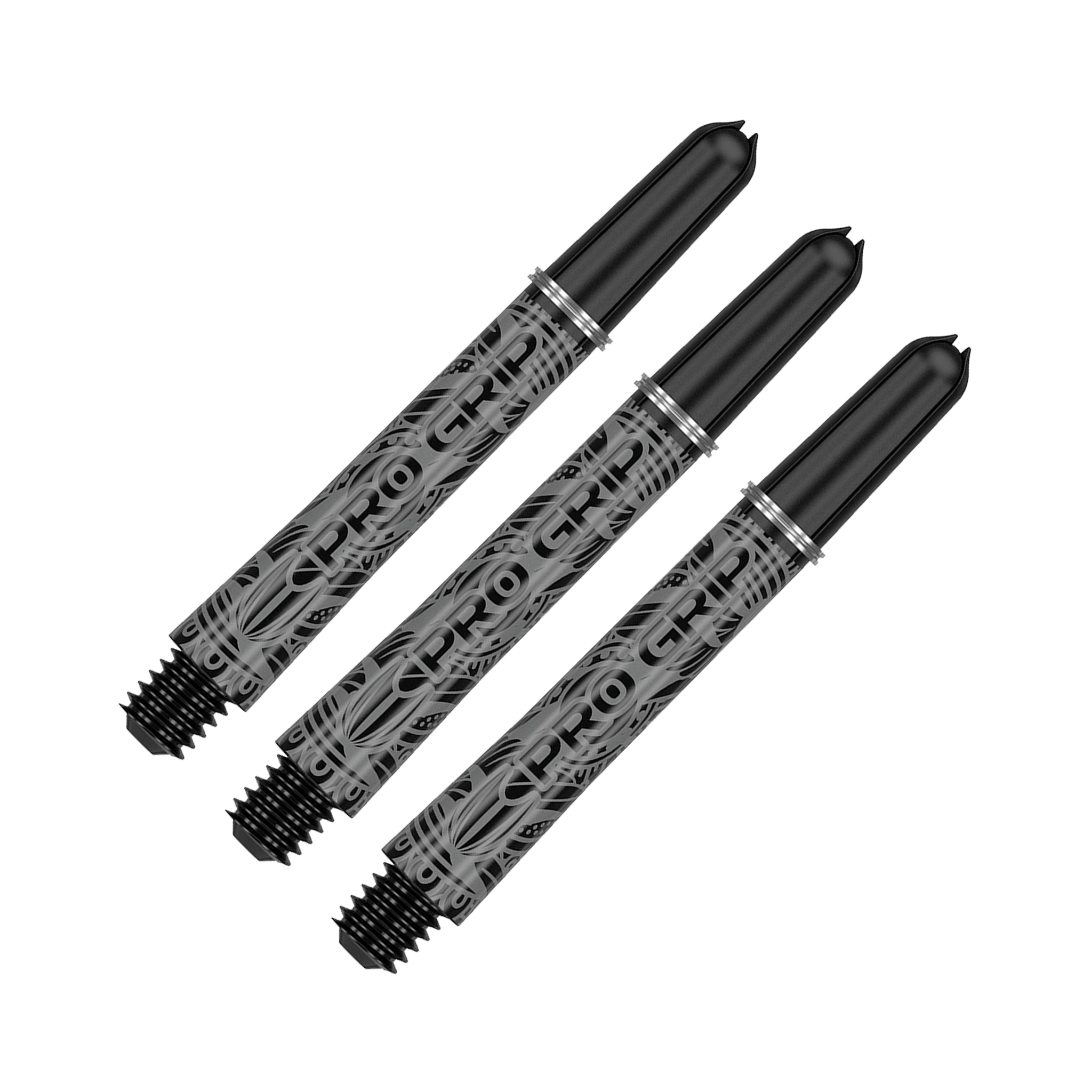 Target Pro Grip Ink Nylon Dart Shafts Intermediate (41mm) / Black Shafts
