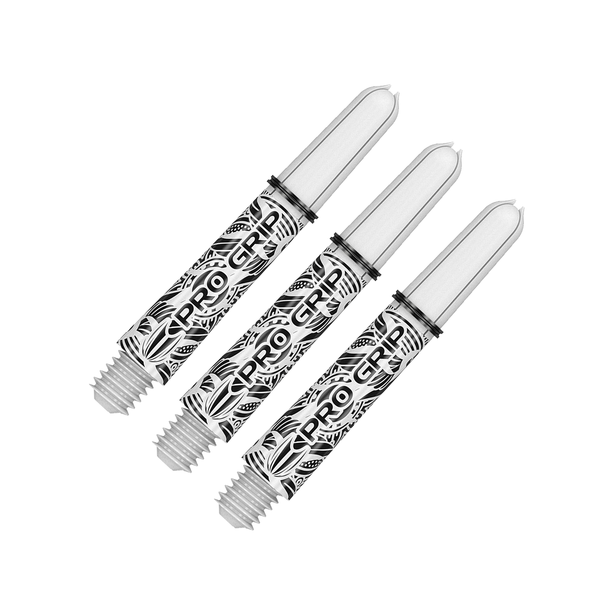 Target Pro Grip Ink Short (34mm) Nylon Dart Shafts White Shafts