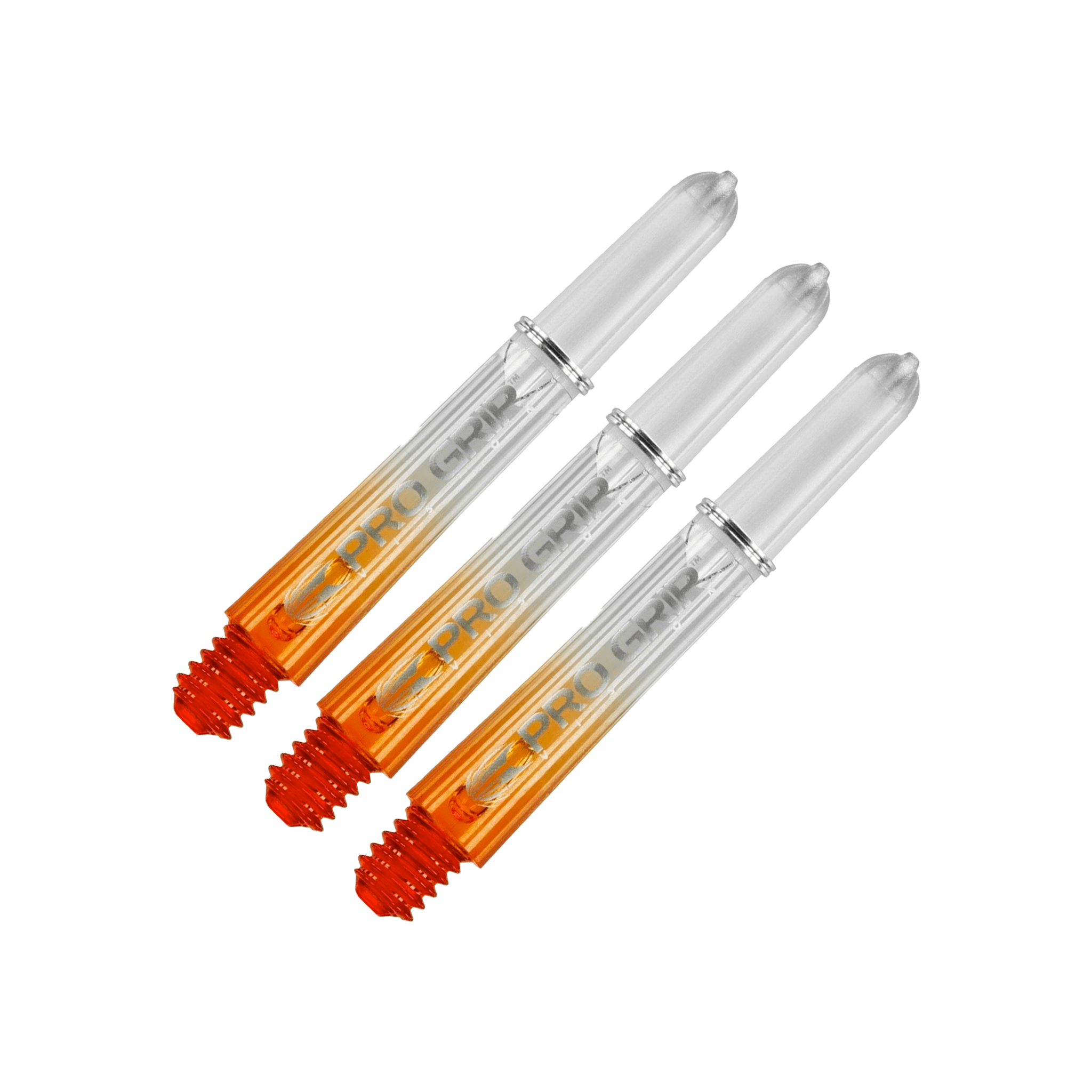Target Pro Vision Short (34mm) Polycarbonate Dart Shafts Orange Shafts
