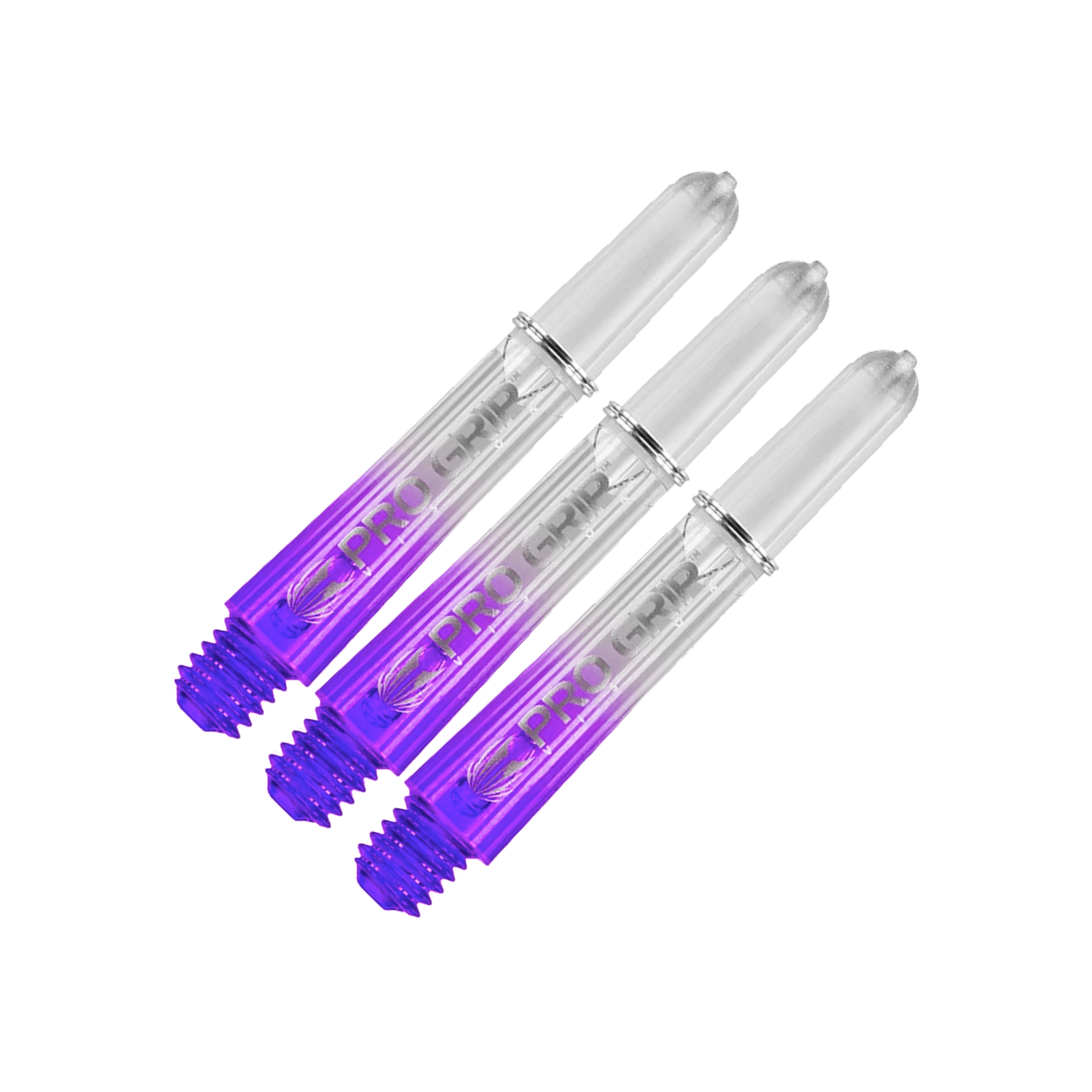 Target Pro Vision Short (34mm) Polycarbonate Dart Shafts Purple Shafts