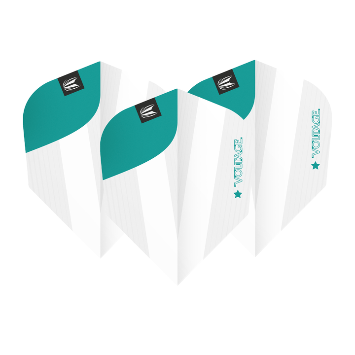 Target Rob Cross G2 Pro Ultra No. 6 Dart Flights White/Green Flights