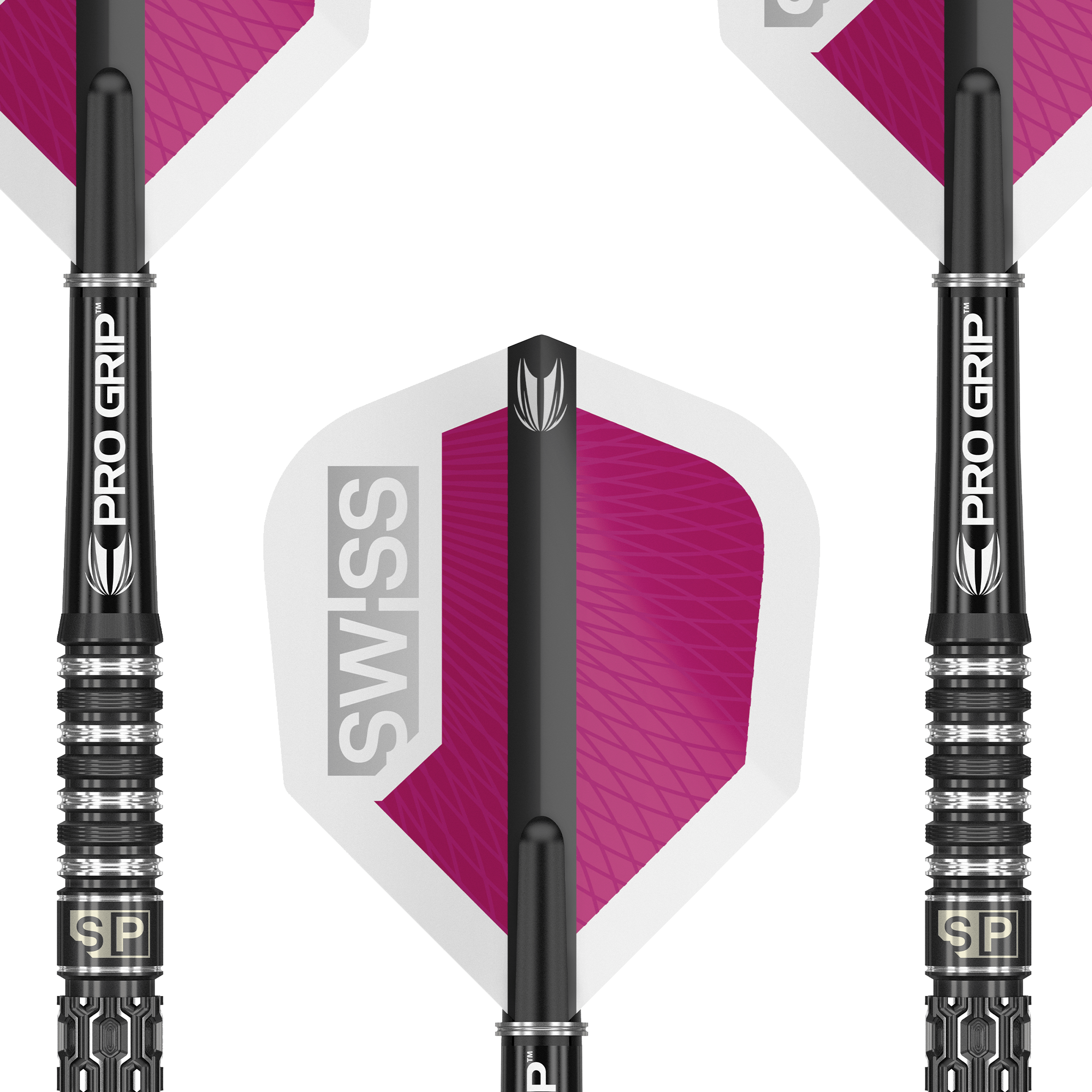 Target Swiss SP03 Swiss Point Steel Tip Darts - 90% Tungsten - 21 Grams Darts