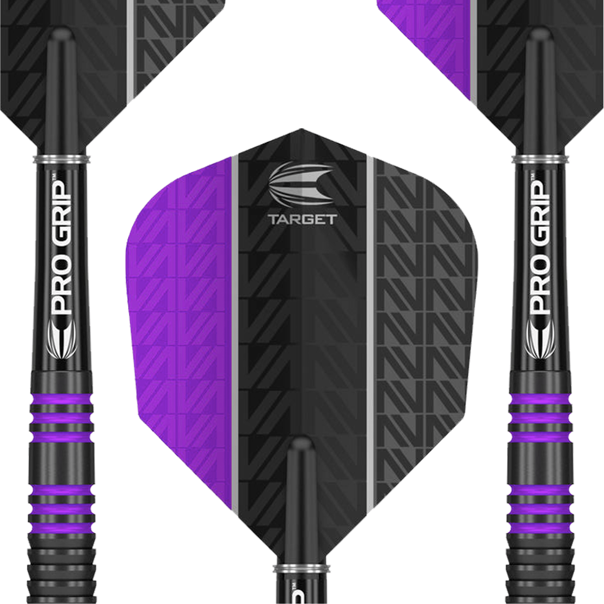 Target Vapor 8 Black & Purple - 80% Tungsten Steel Tip Darts Darts
