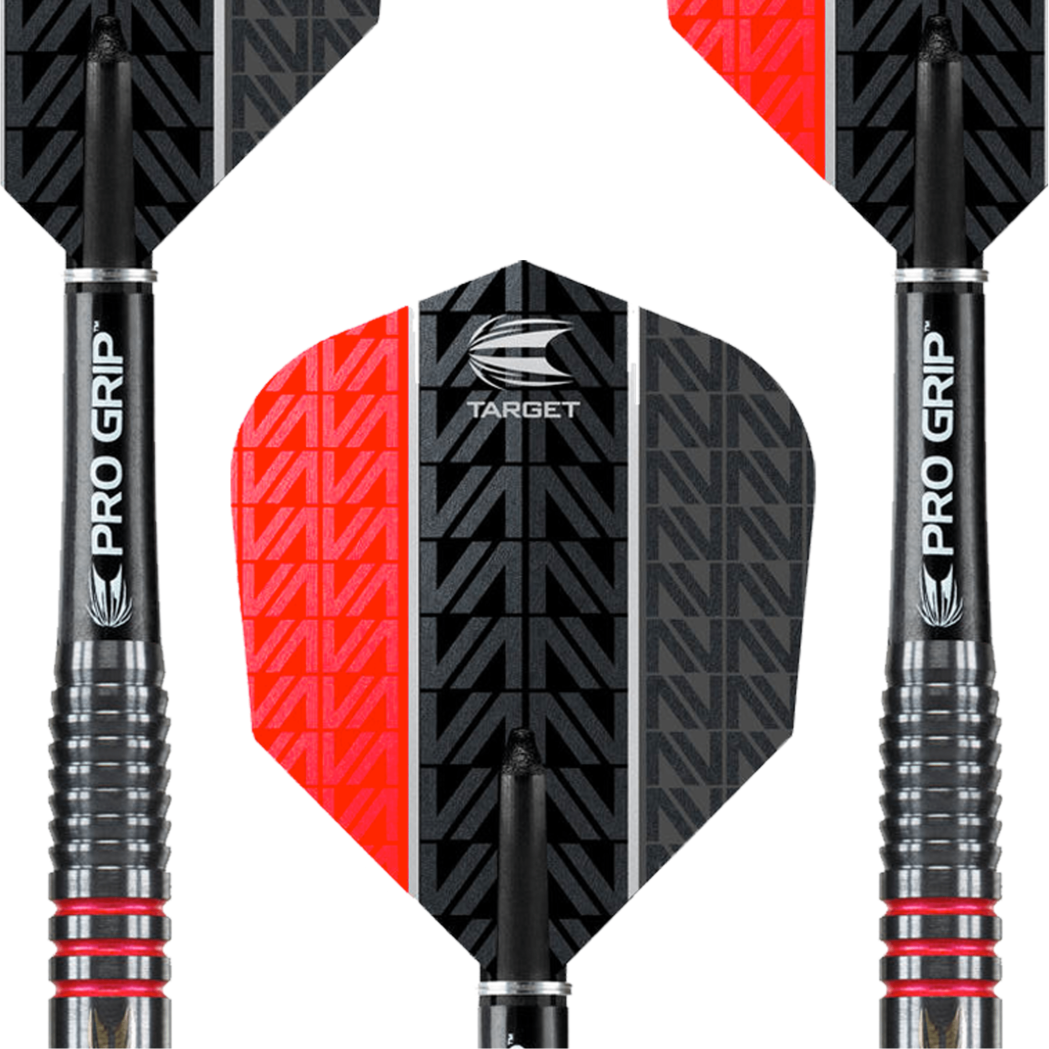 Target Vapor 8 Black & Red - 80% Tungsten Steel Tip Darts Darts