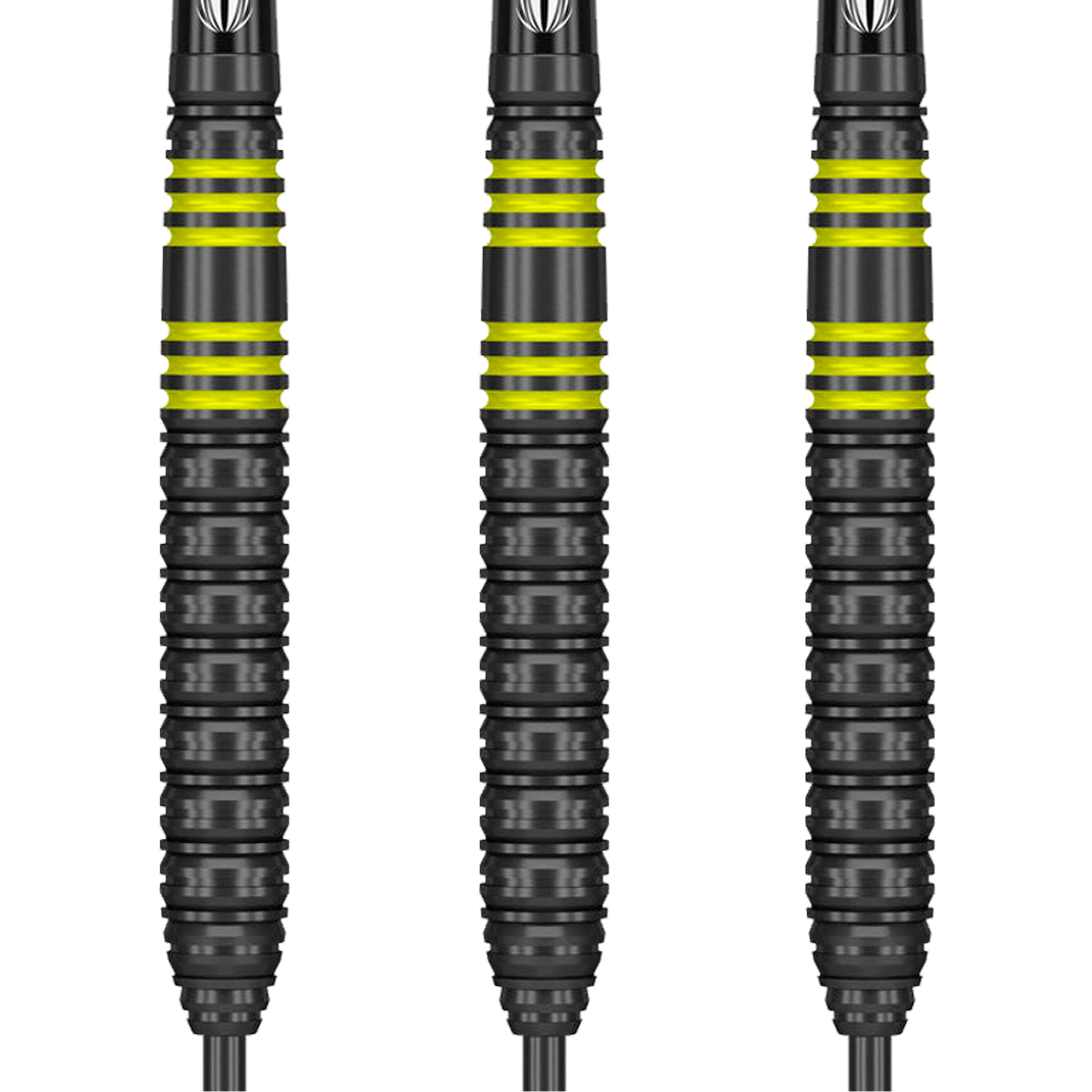 Target Vapor 8 Black & Yellow - 80% Tungsten Steel Tip Darts Darts