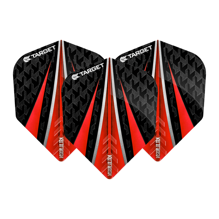 Target Vision Ultra 3 Sail Standard Dart Flights Red Flights