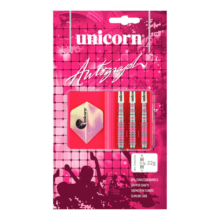 Unicorn Autograph - 80% Tungsten Steel Tip Darts Darts