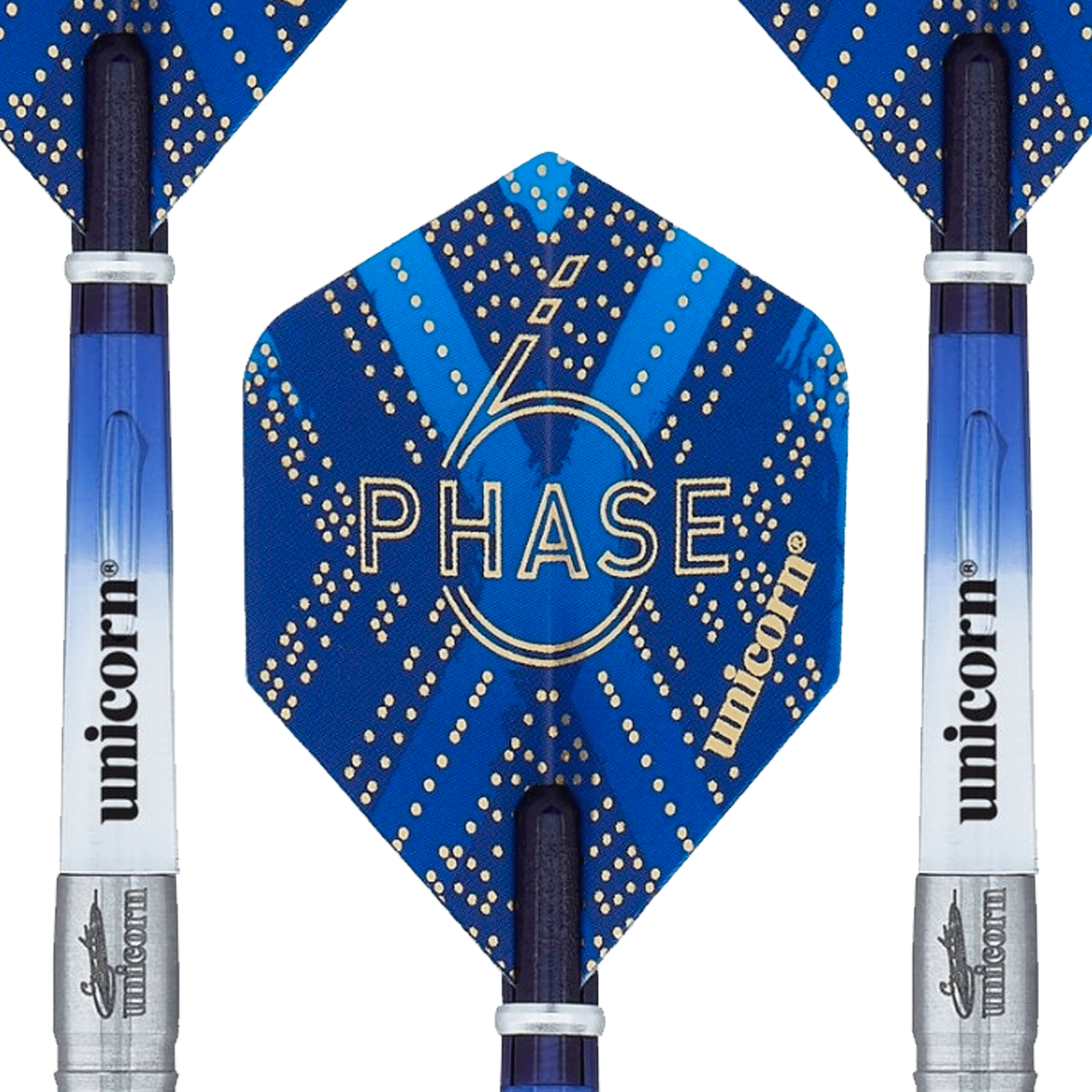 Unicorn Gary Anderson World Champion Phase 6 - 90% Tungsten Steel Tip Darts Darts