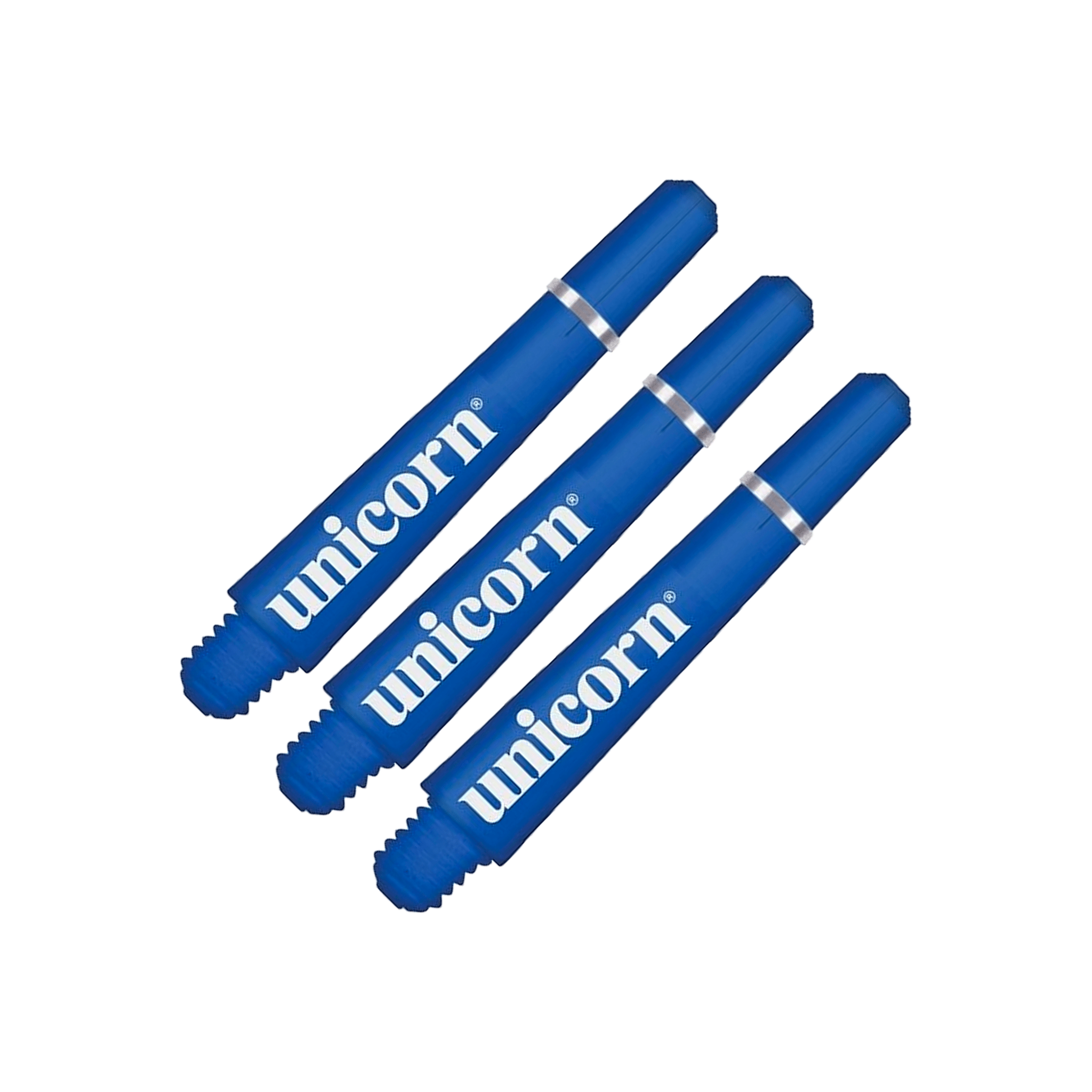 Unicorn Gripper 4 Polycarbonate Dart Shafts Blue / Short (35mm) Shafts