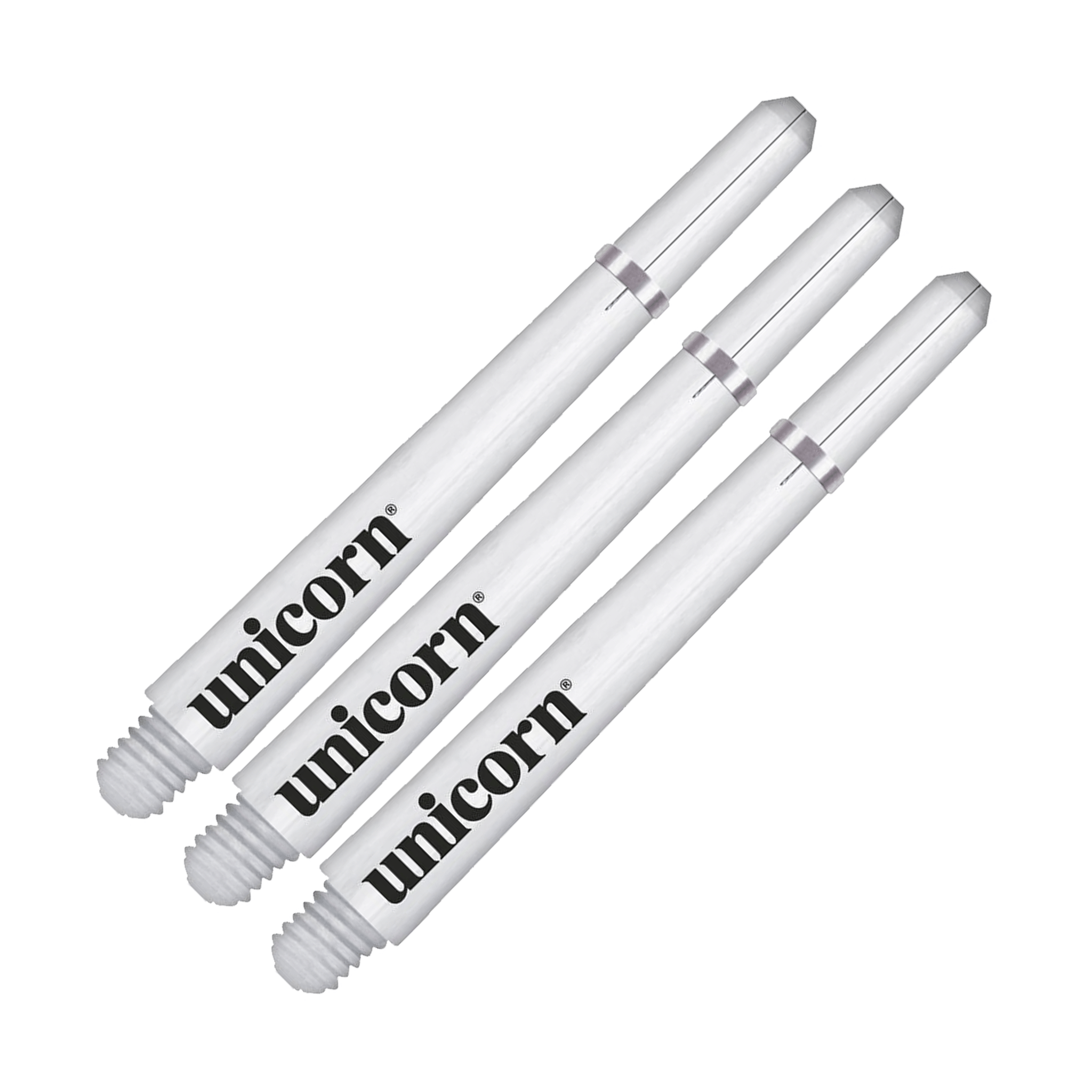 Unicorn Gripper 4 Polycarbonate Dart Shafts Clear / Long (47mm ) Shafts