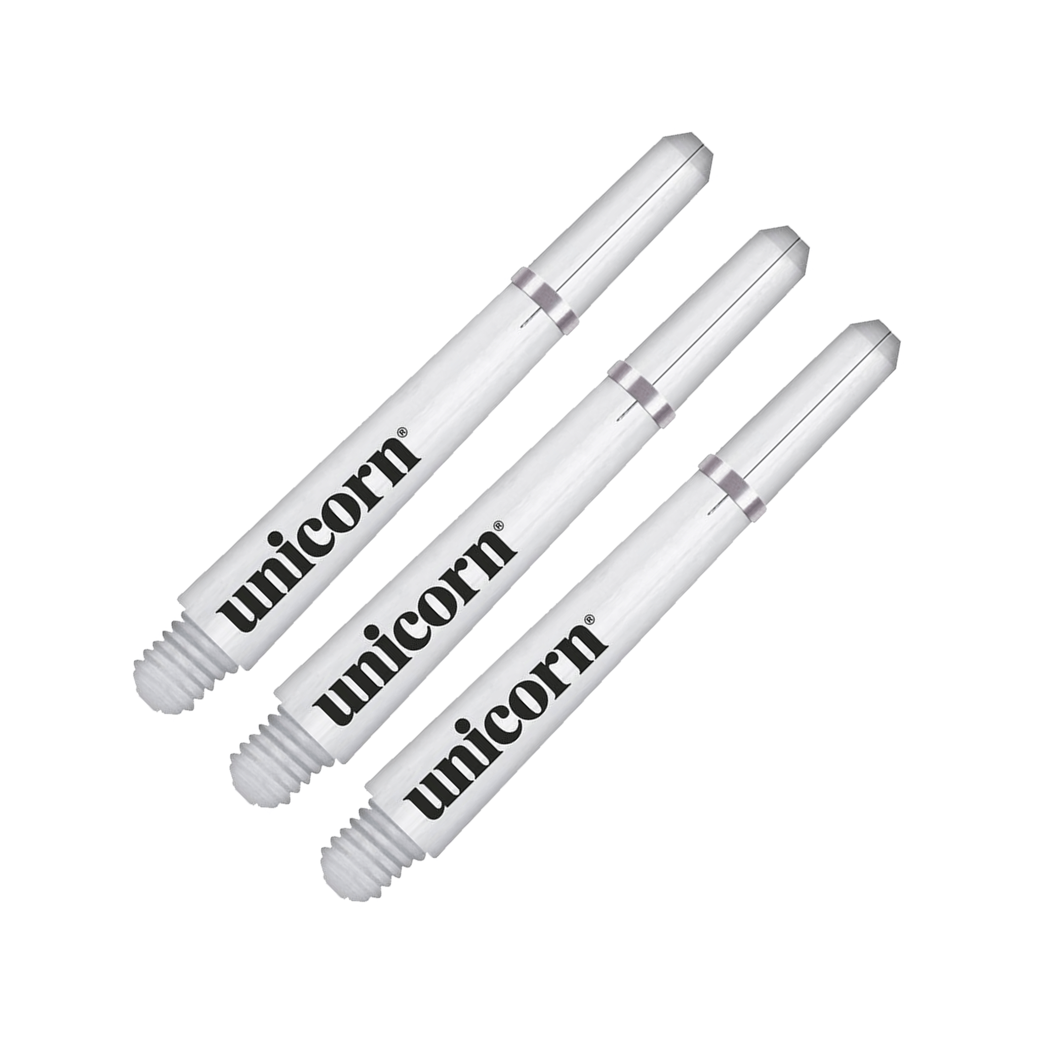 Unicorn Gripper 4 Polycarbonate Dart Shafts Clear / Medium (41mm ) Shafts