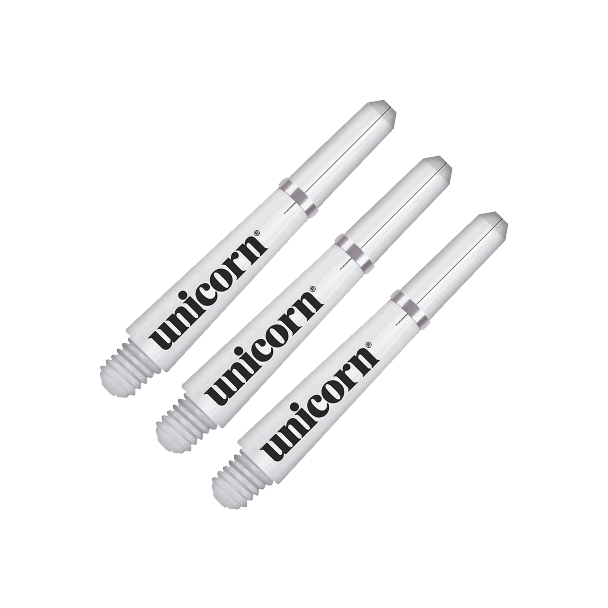 Unicorn Gripper 4 Polycarbonate Dart Shafts Clear / Short (35mm) Shafts