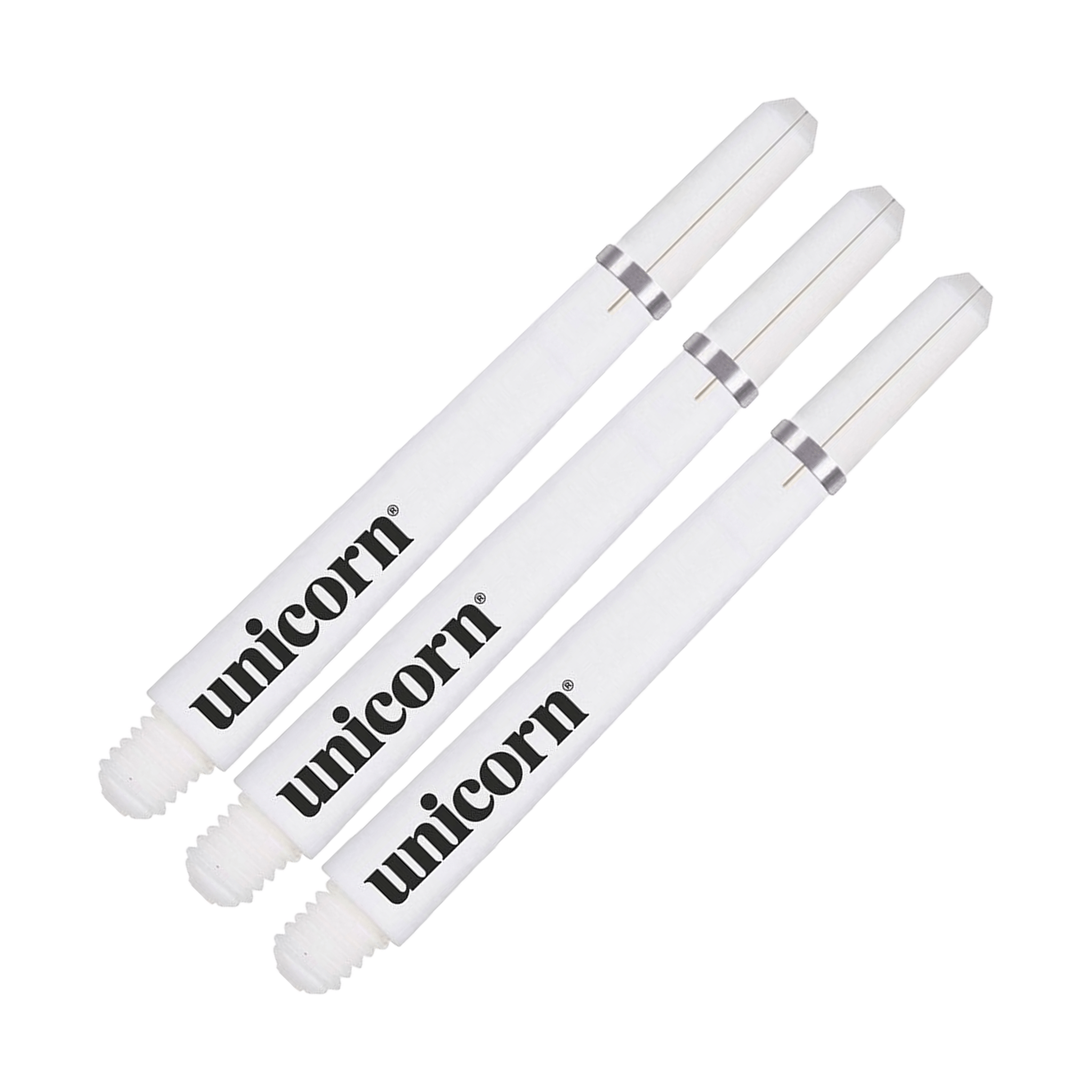 Unicorn Gripper 4 Polycarbonate Dart Shafts White / Long (47mm ) Shafts