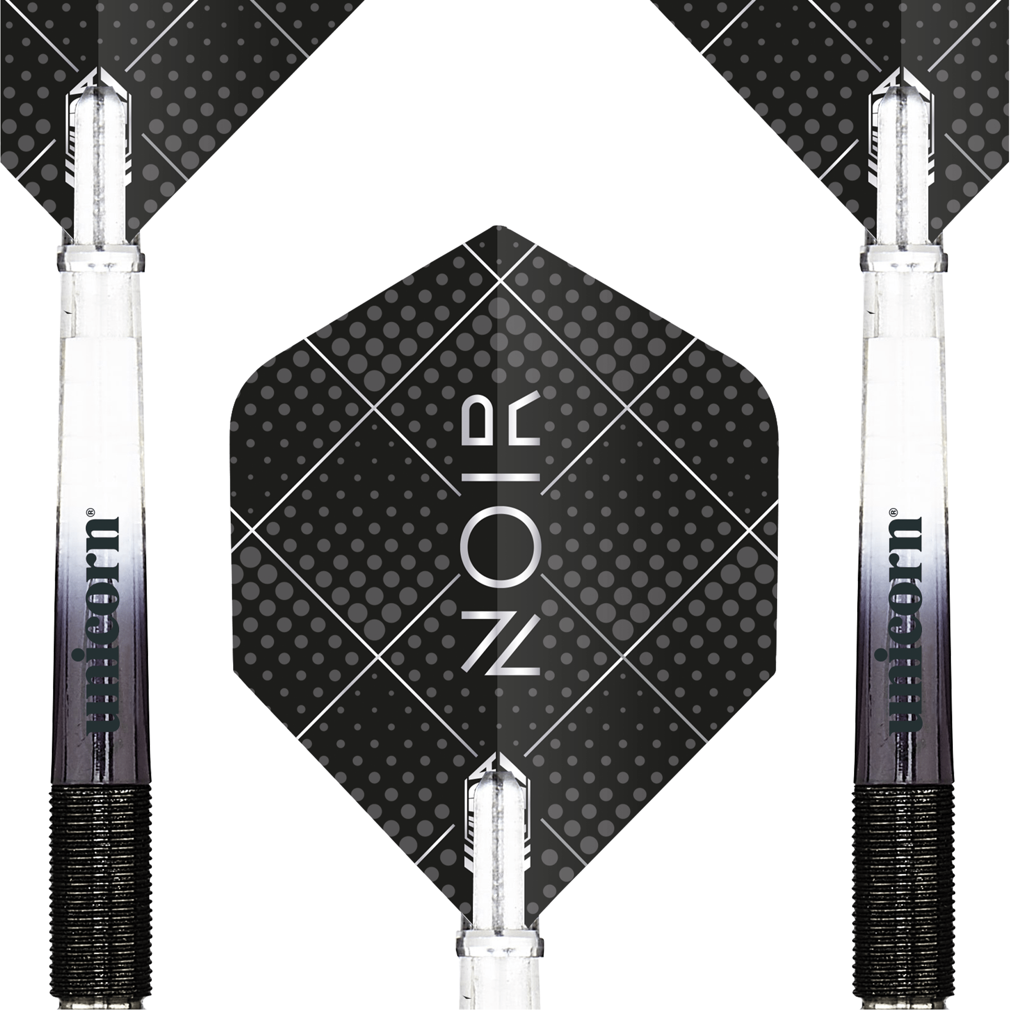 Unicorn James Wade Noir - 90% Tungsten Steel Tip Darts Darts