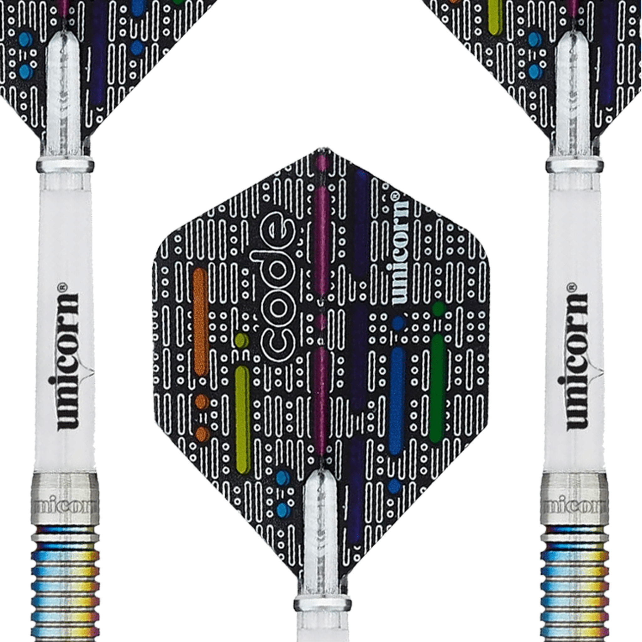 Unicorn Michael Smith Code - 90% Tungsten Steel Tip Darts Darts