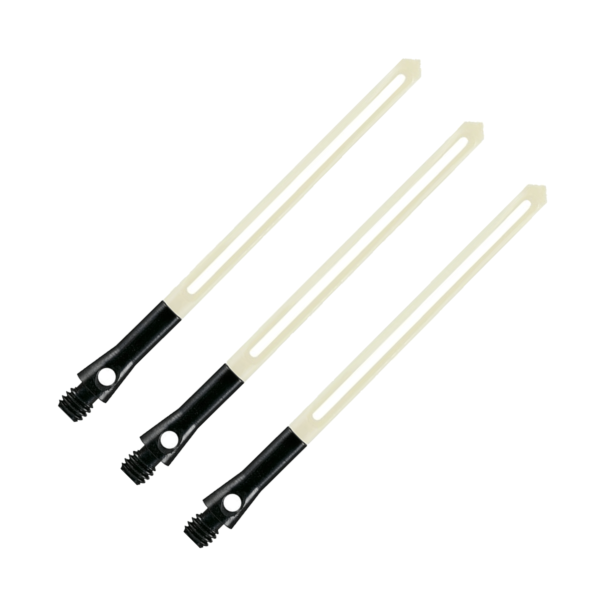 Unicorn Slikstik Short (65mm) Aluminium Dart Shafts Black Shafts