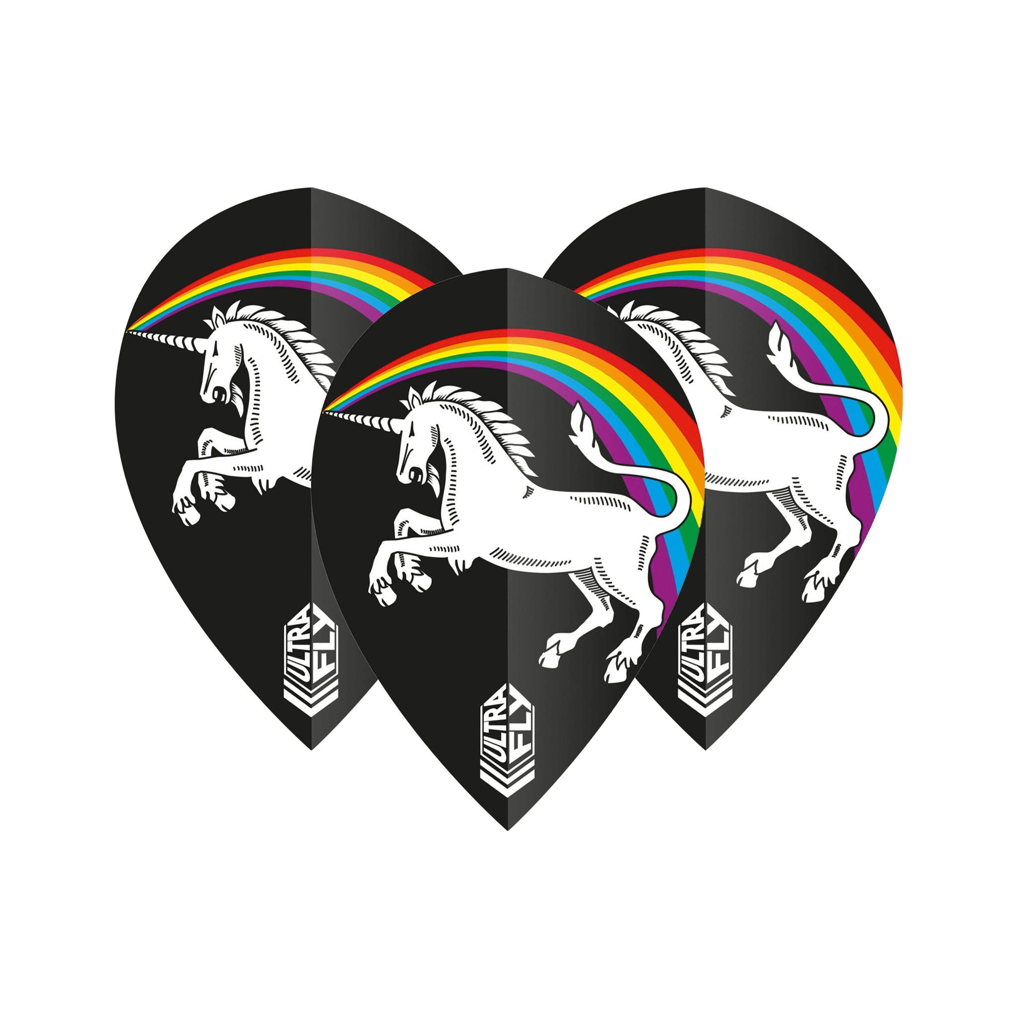 Unicorn Unicorn Rainbow - Ultrafly 100 Dart Flights Flights