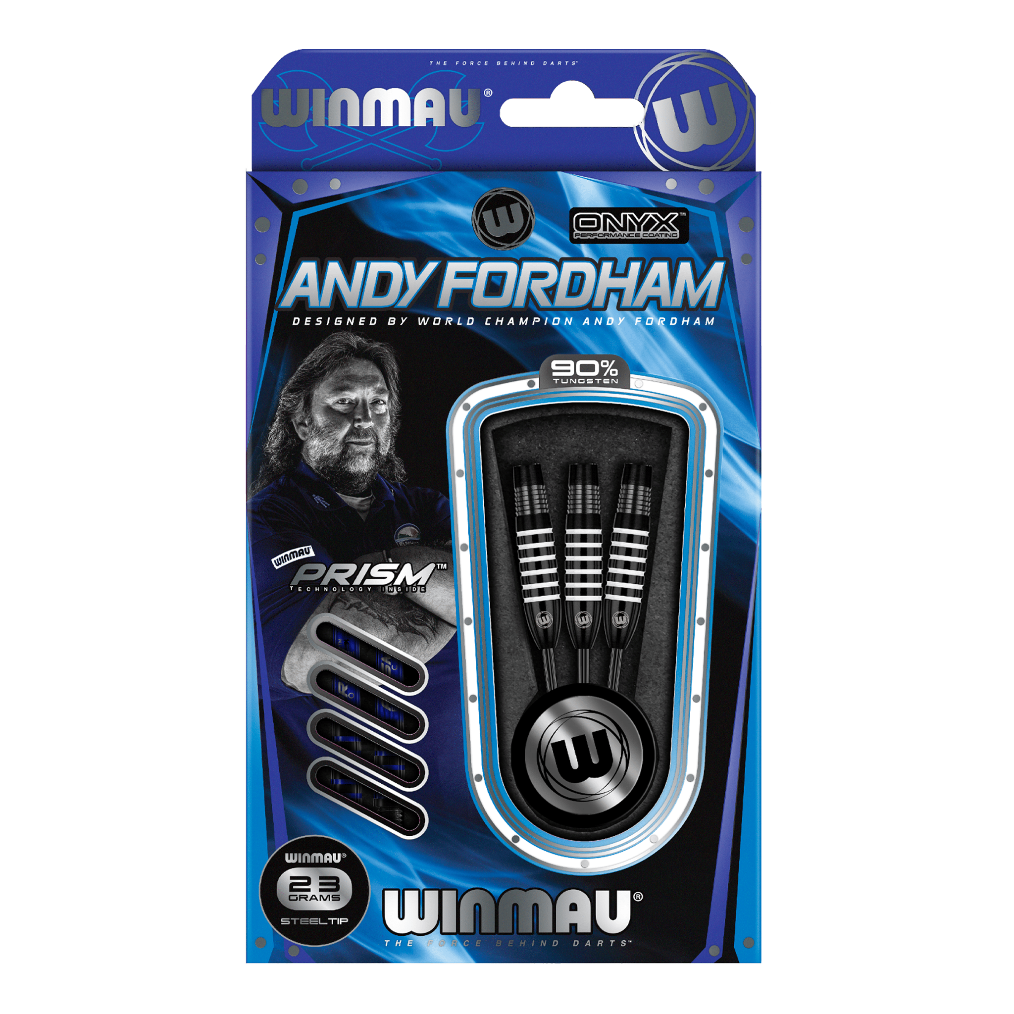 Winmau Andy Fordham - 90% Tungsten Steel Tip Darts Darts