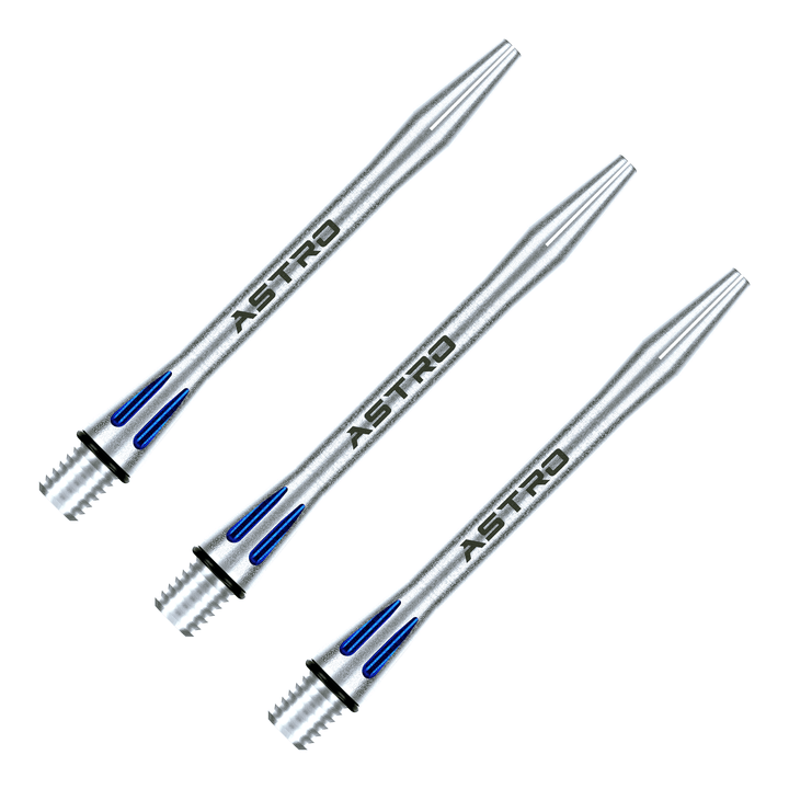 Winmau Astro - Aluminium Dart Shafts Medium (46mm) / Blue Shafts