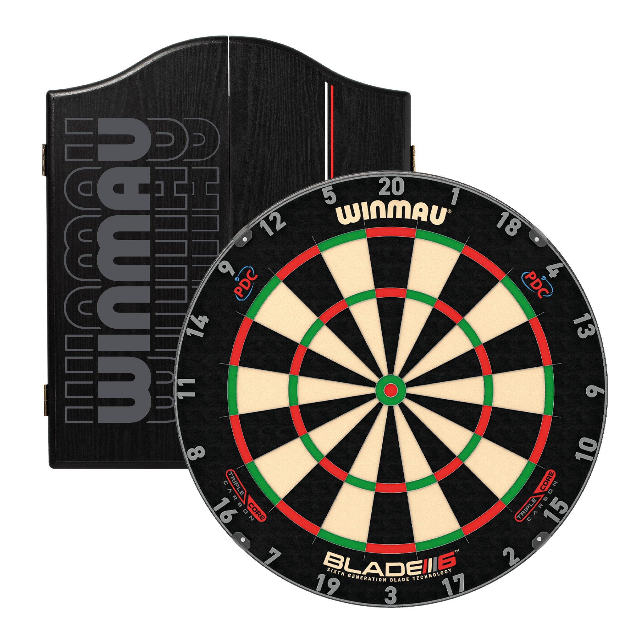 Winmau Blade 6 Dartboard & Cabinet Bundle Boards