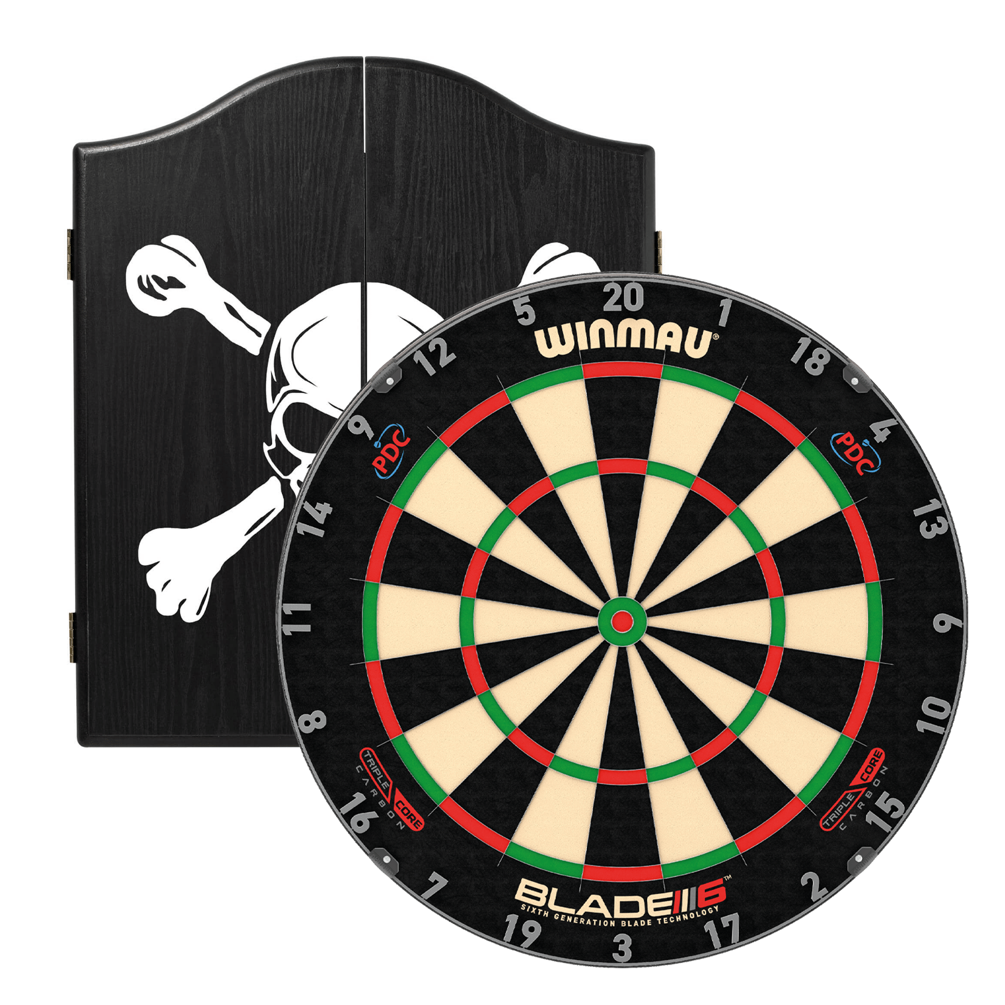 Winmau Blade 6 Dartboard & Cabinet Bundle Boards