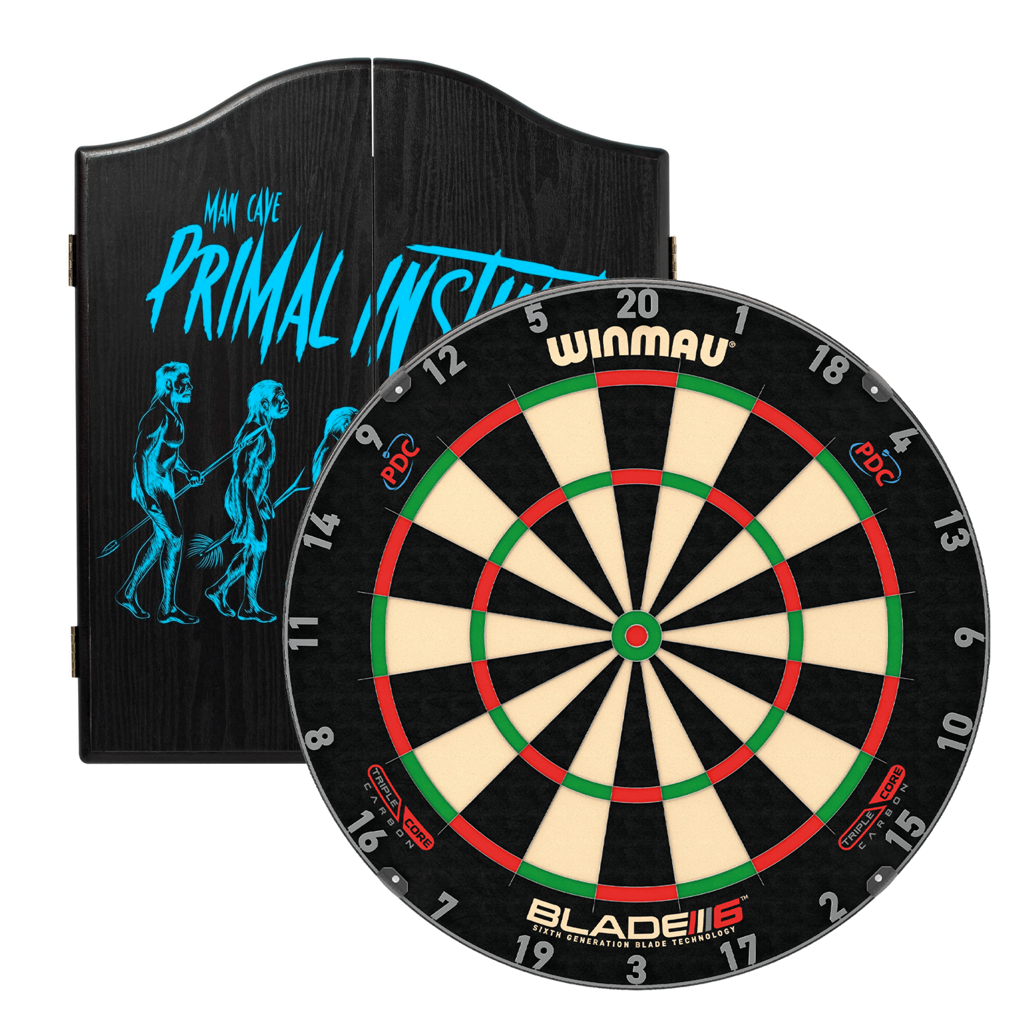 Winmau Blade 6 Dartboard & Cabinet Bundle Boards