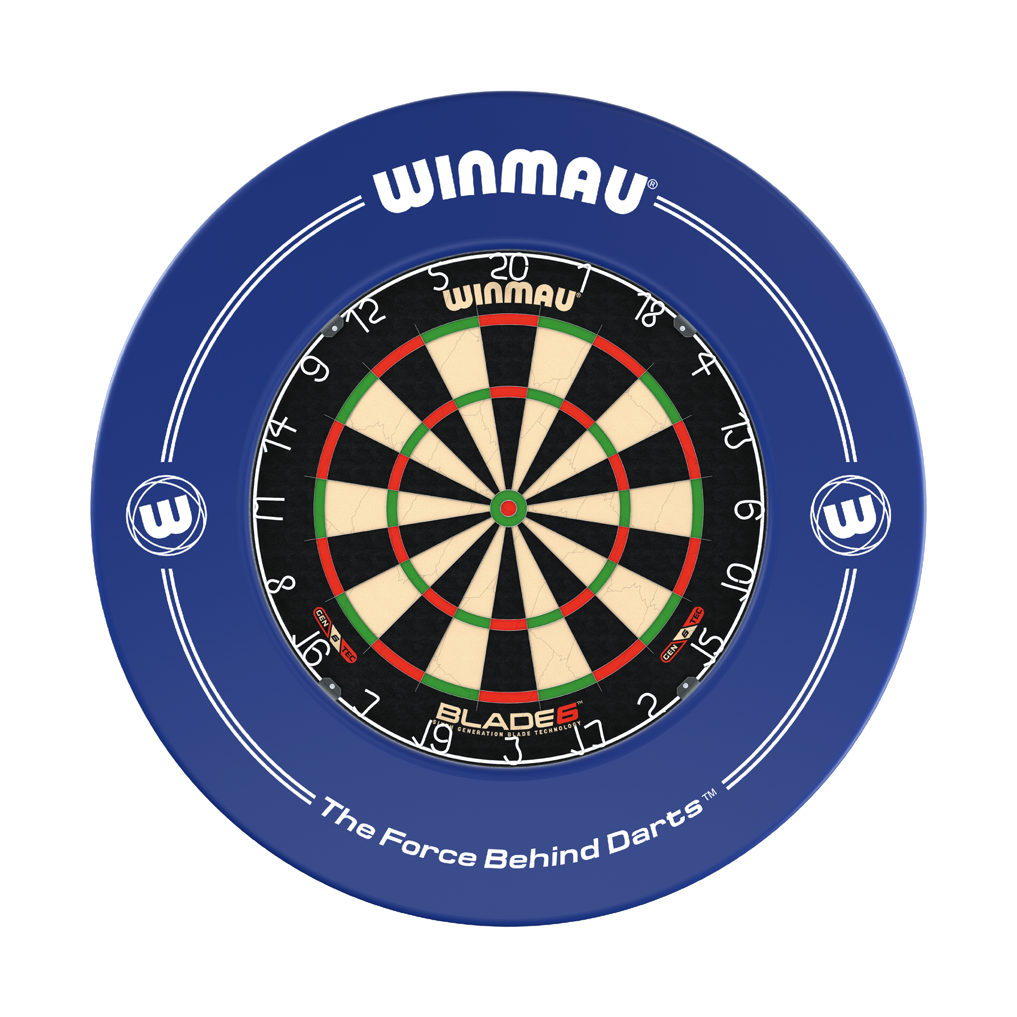 Winmau Blade 6 Dartboard & Surround Bundle Blade 6 / Blue Boards