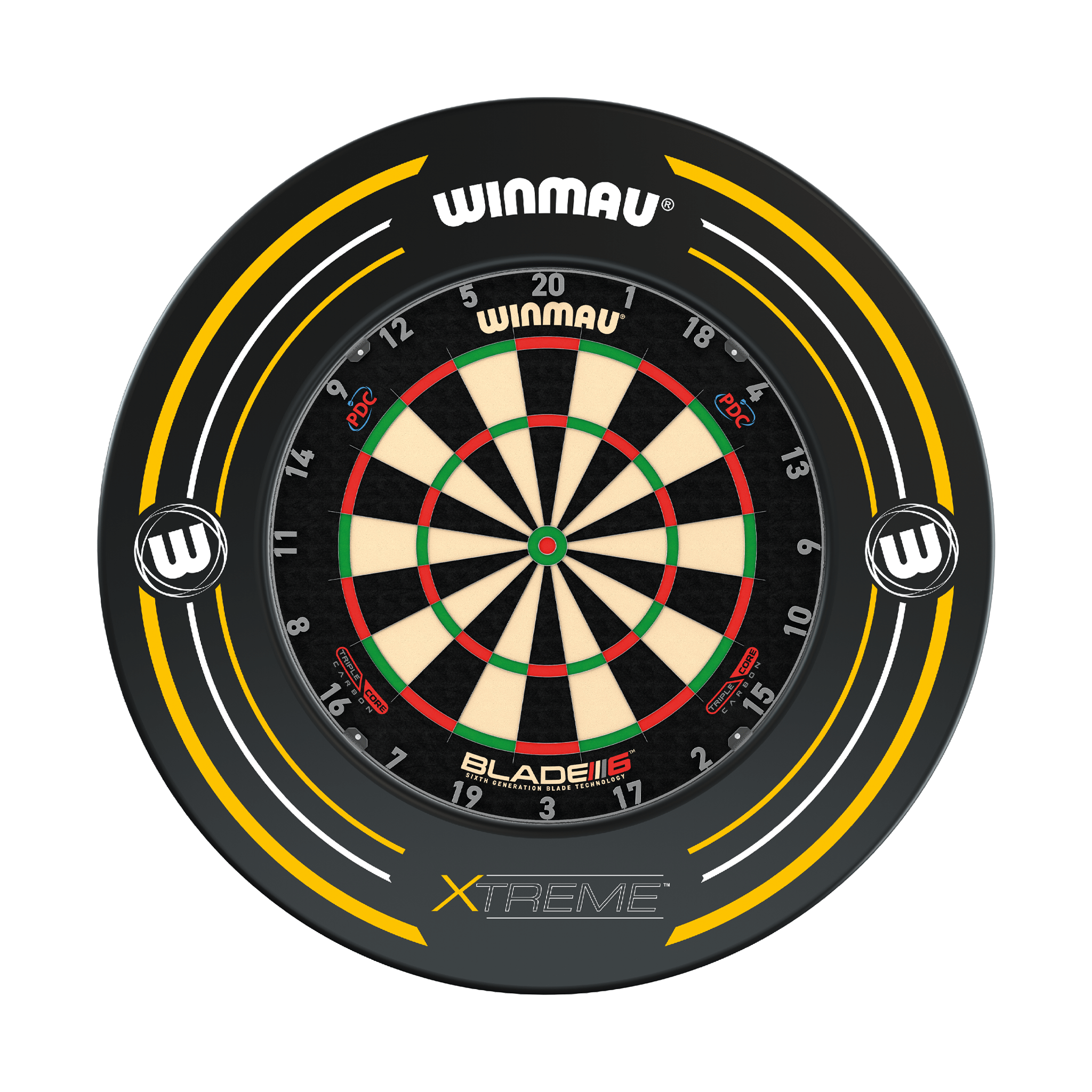 Winmau Blade 6 Dartboard & Surround Bundle Boards