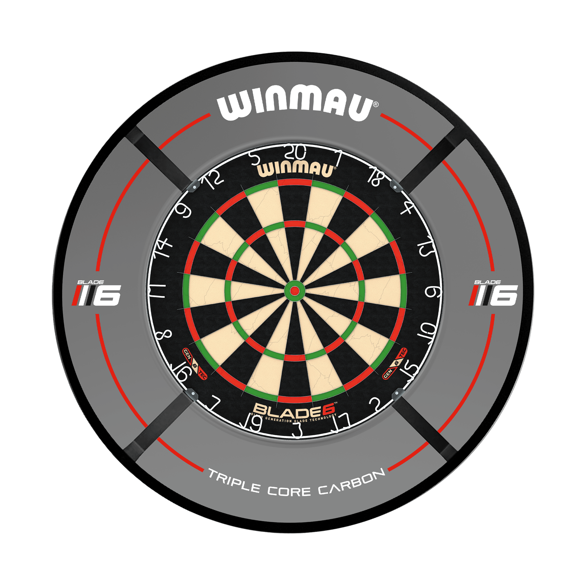 Winmau Blade 6 Dartboard, Surround & Light Bundle Blade 6 / Blade 6 / Target Corona Vision Boards