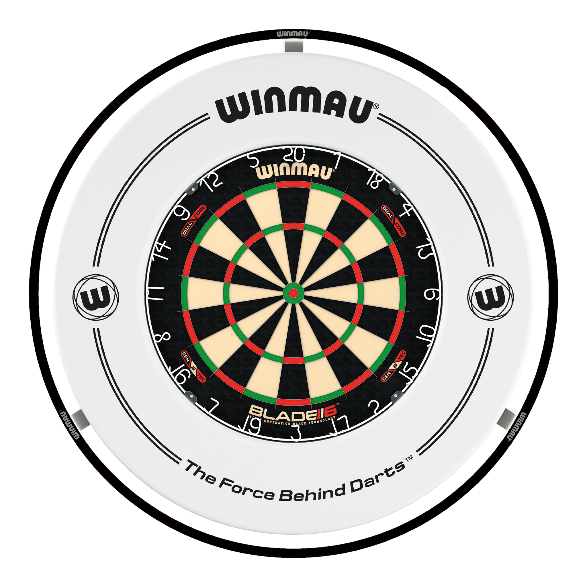 Blade 6 Dartboard, Surround & Light Bundle