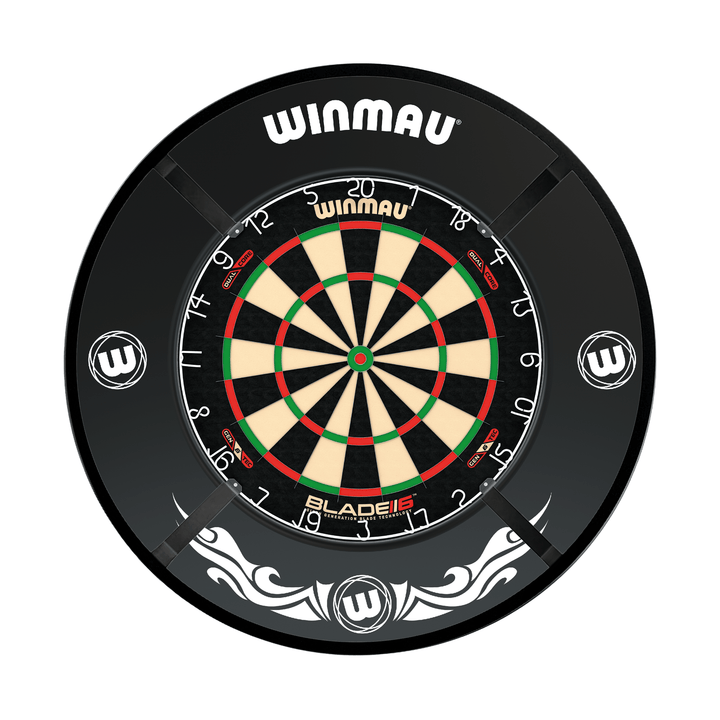 Winmau Blade 6 Dartboard, Surround & Light Bundle Blade 6 Dual Core / Xtreme / Target Corona Vision Boards