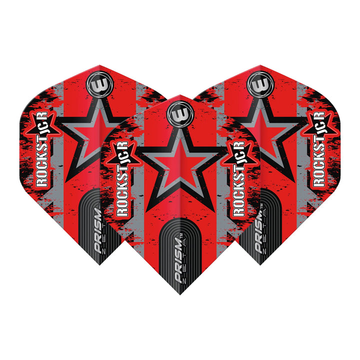 Winmau Joe Cullen - Prism Zeta Dart Flights Standard / Red Flights