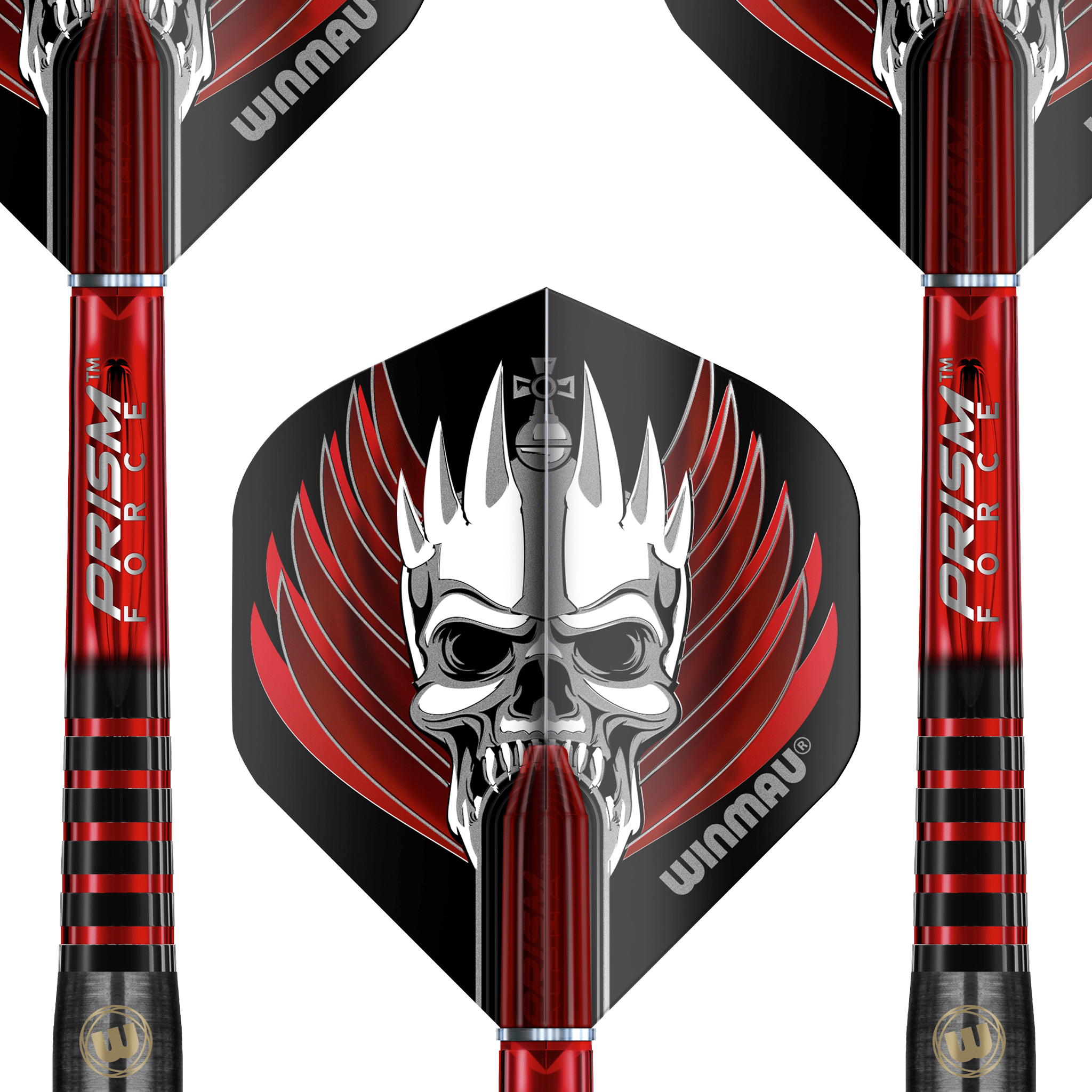 Winmau Mervyn King Black - 90% Tungsten Soft Tip Darts 18 Grams Darts