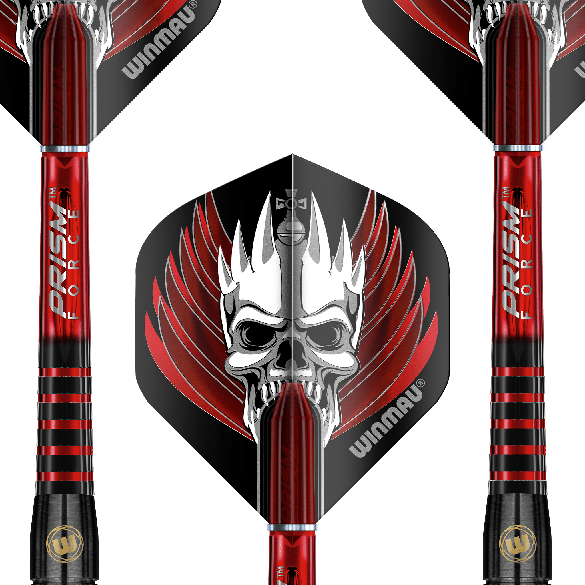 Winmau Mervyn King Steel Tip Darts - 90% Tungsten - 22 Grams Darts