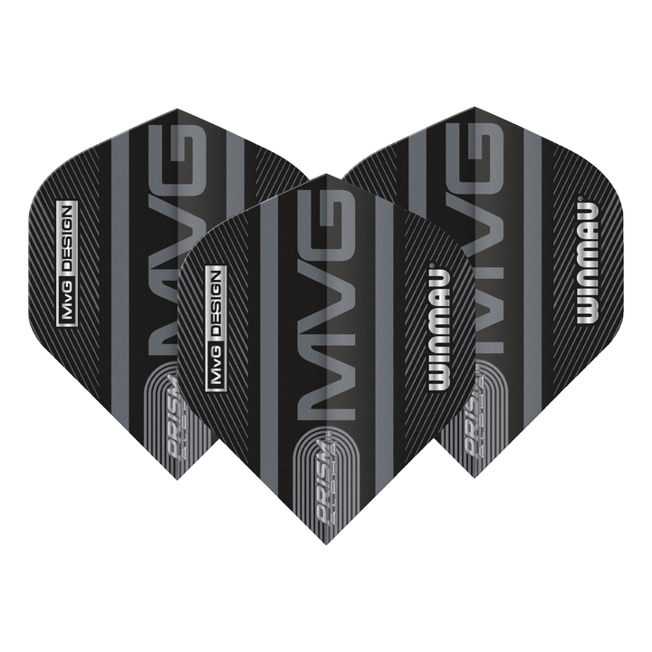 Winmau Michael Van Gerwen - Prism Alpha Dart Flights Standard / MVG Grey Flights