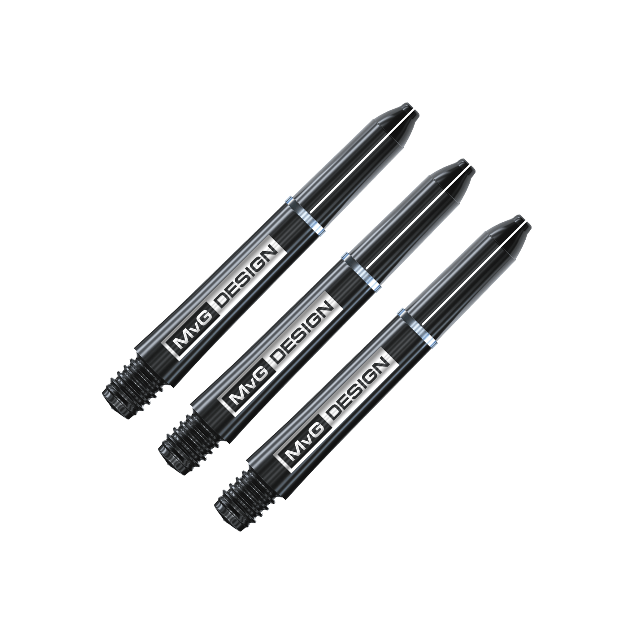 Winmau Michael Van Gerwen Signature Nylon Dart Shafts Black / Short (34mm) Shafts