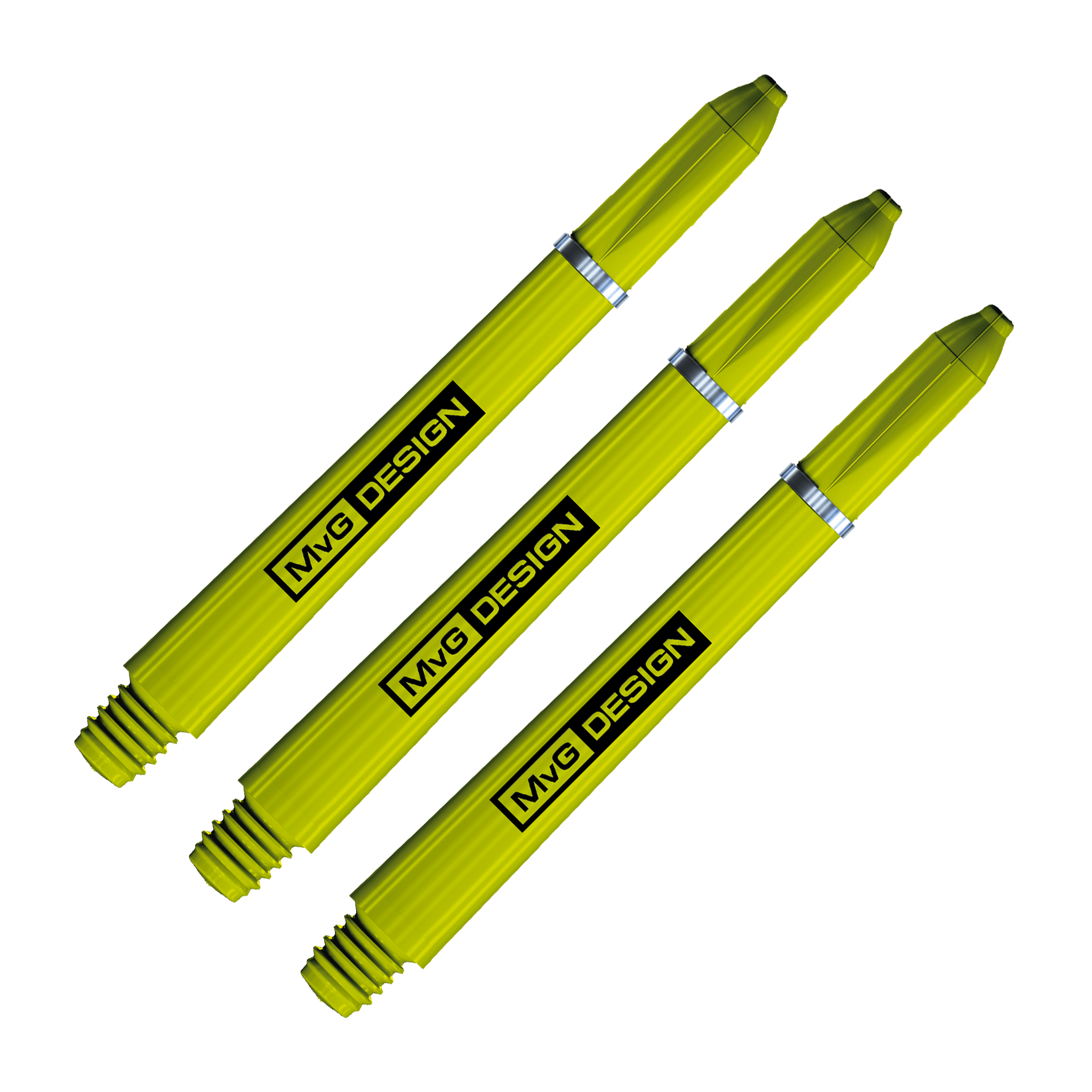 Winmau Michael Van Gerwen Signature Nylon Dart Shafts Green / Medium (46mm) Shafts