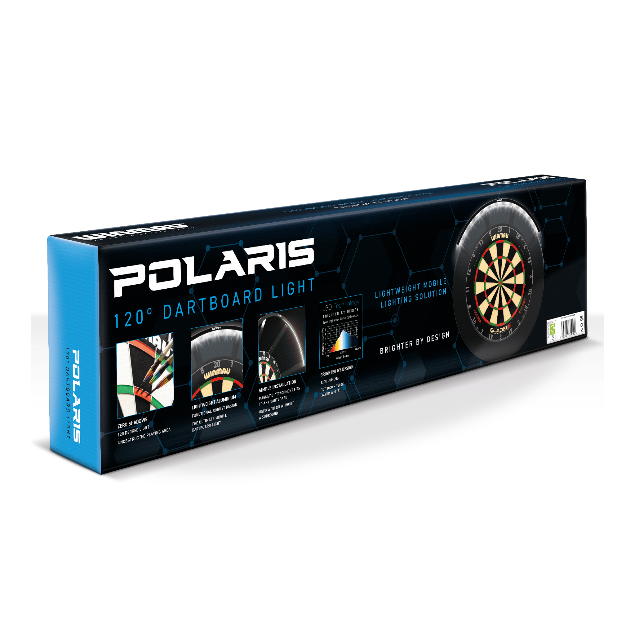 Winmau Polaris 120 - LED Dartboard Light Boards