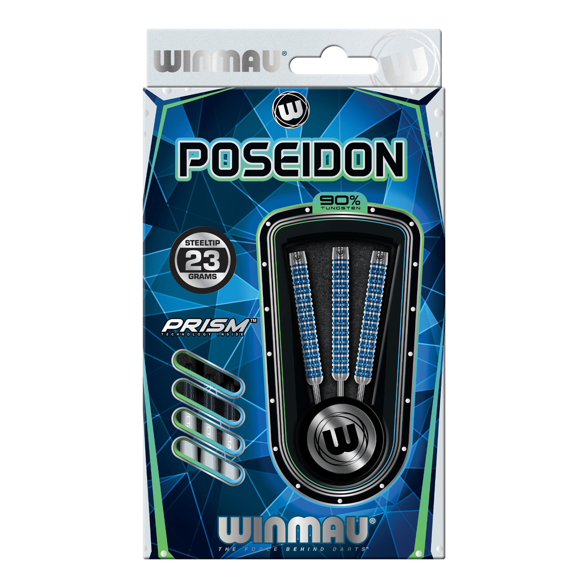 Winmau Poseidon - 90% Tungsten Steel Tip Darts Darts